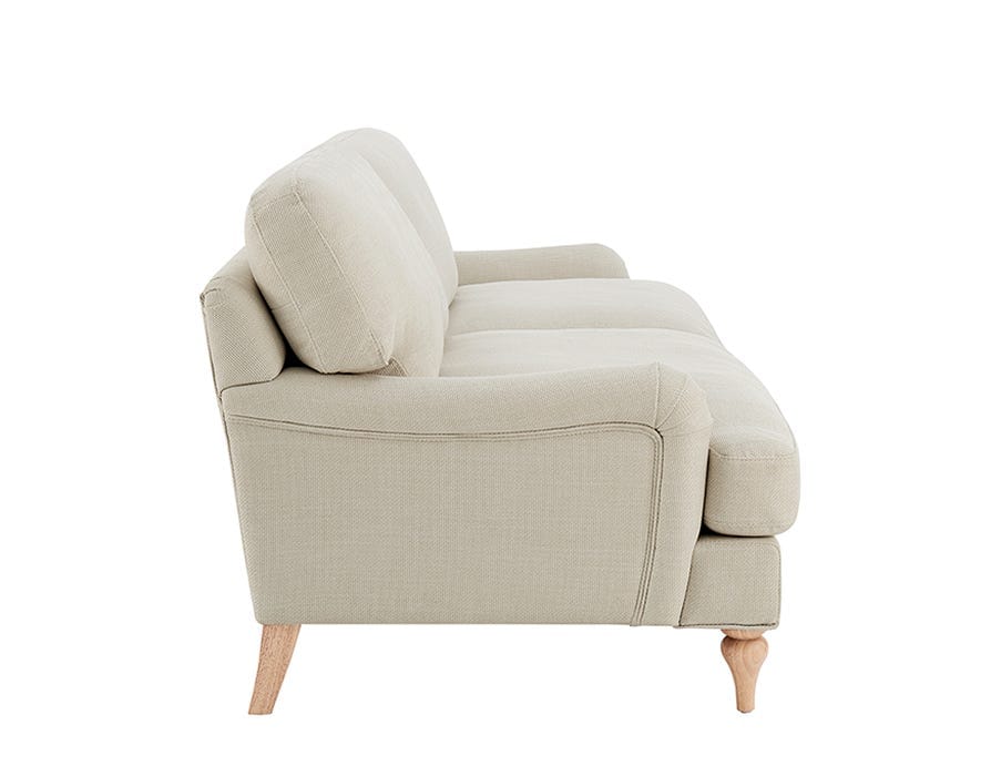 Hampshire 3 Seater Sofa - Beige - Image 12