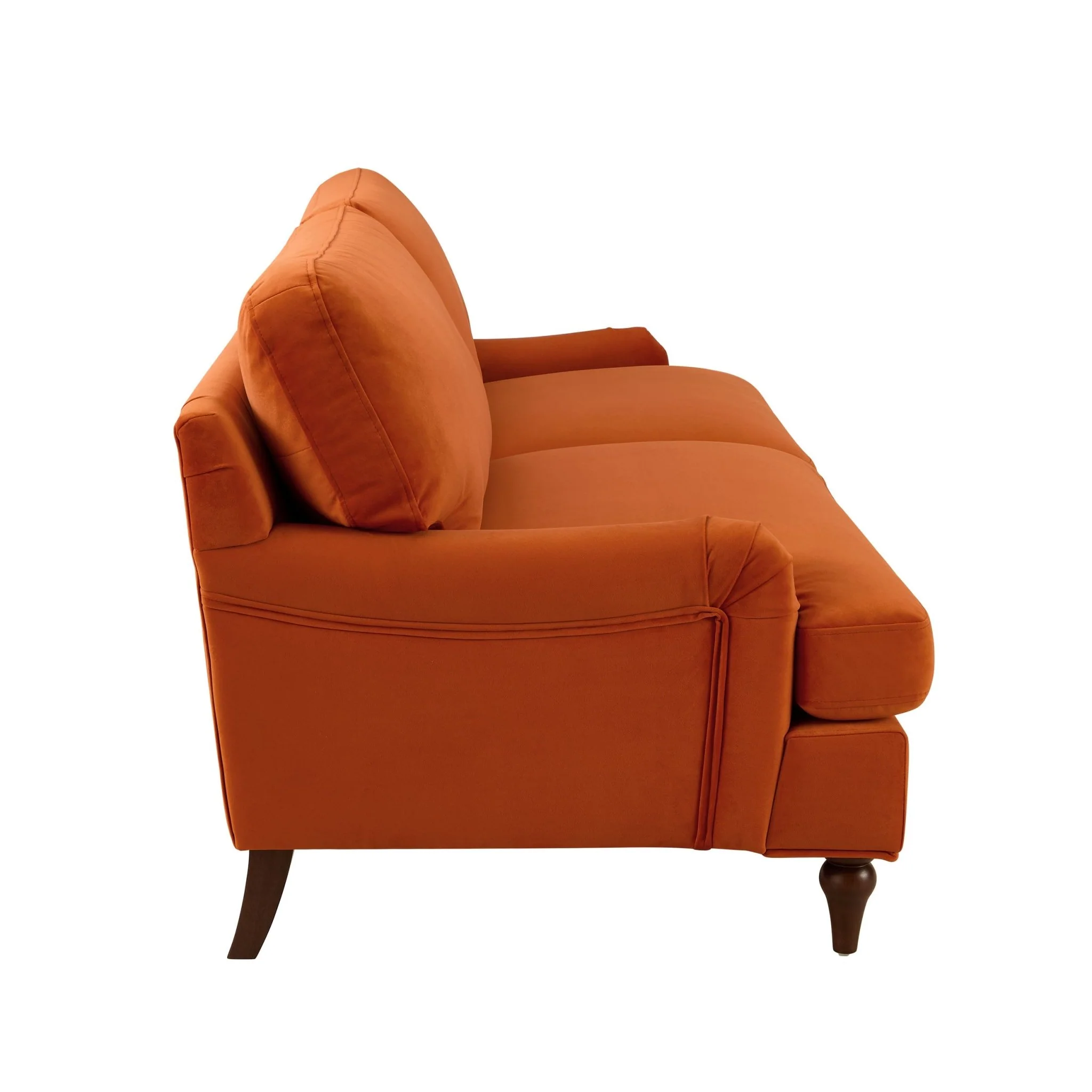 Hampshire 3 Seater Sofa - Bright Orange - Image 6