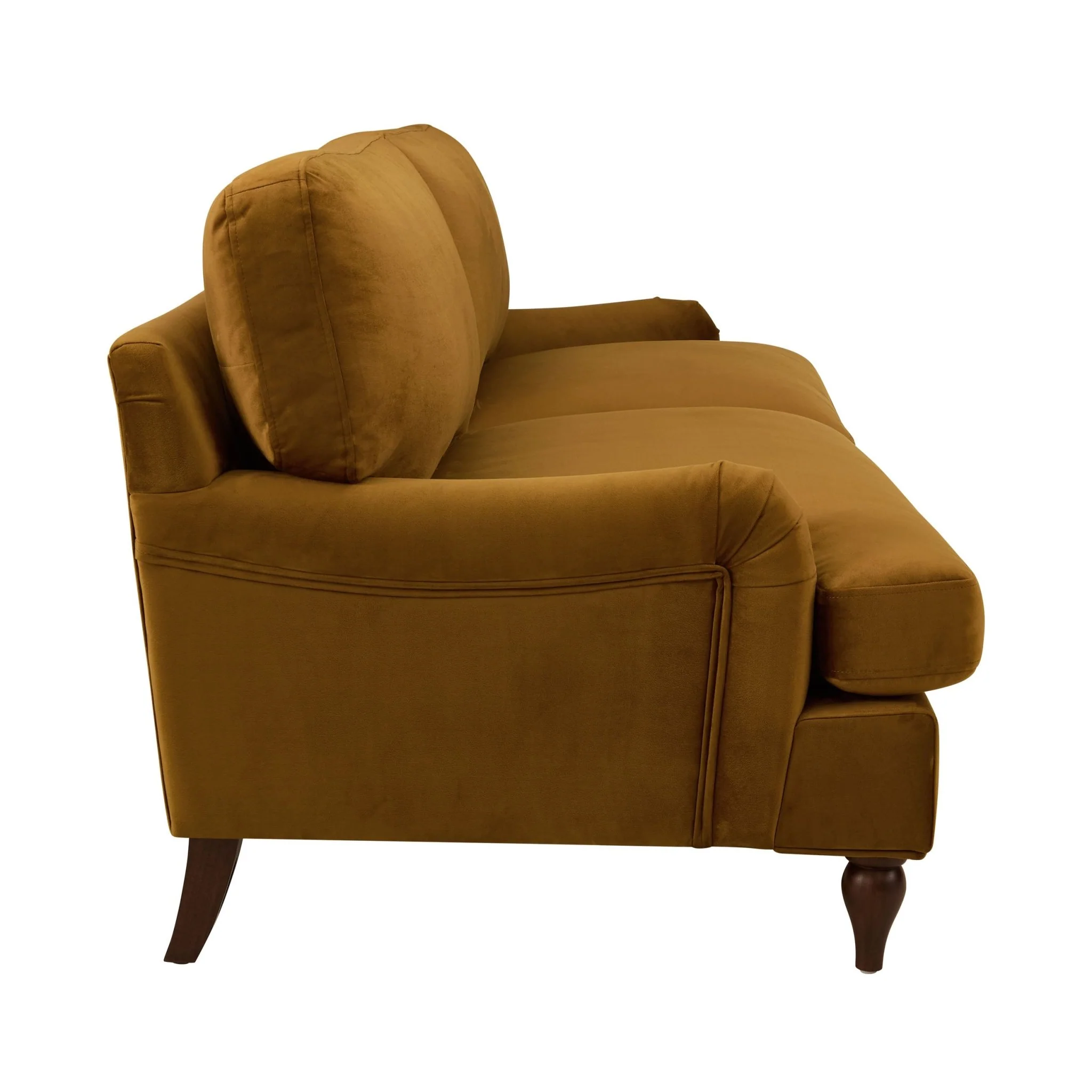 Hampshire 3 Seater Sofa - Muted Gold - Image 5
