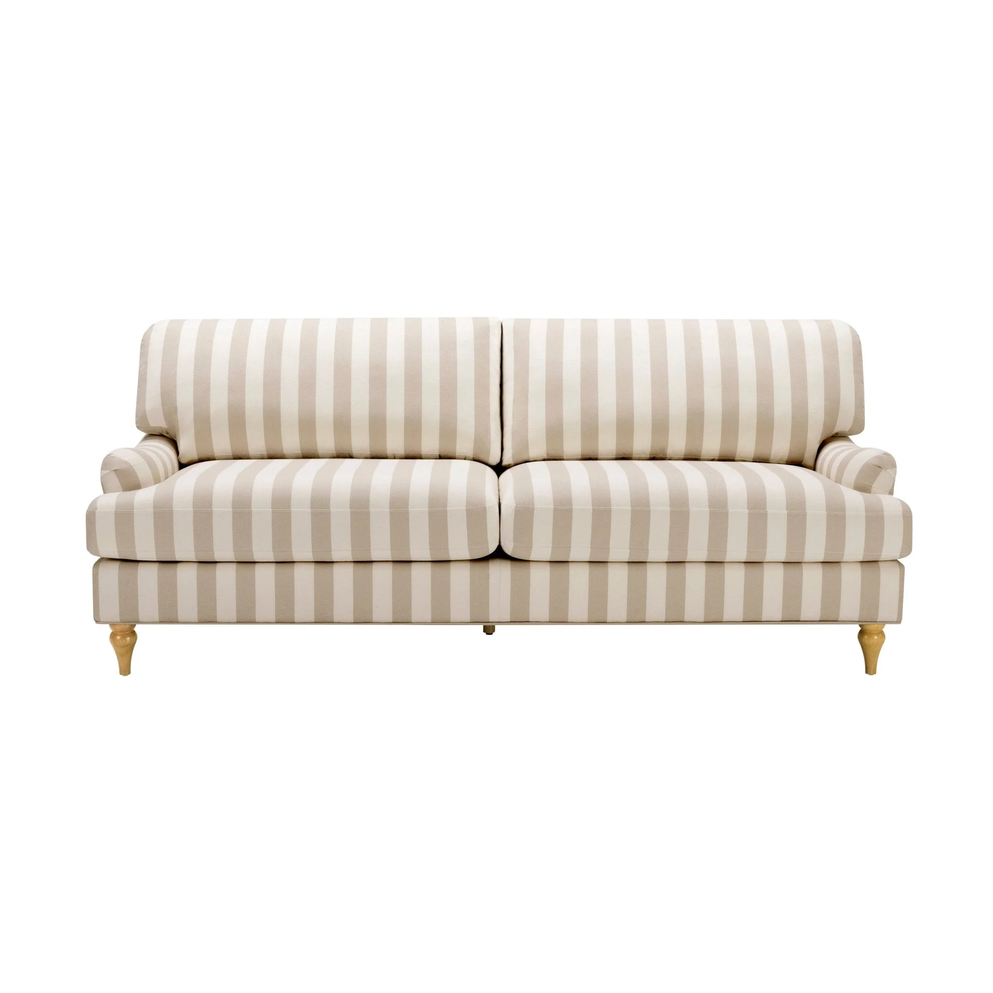 Hampshire 3 Seater Sofa - Natural Stripe - Image 2