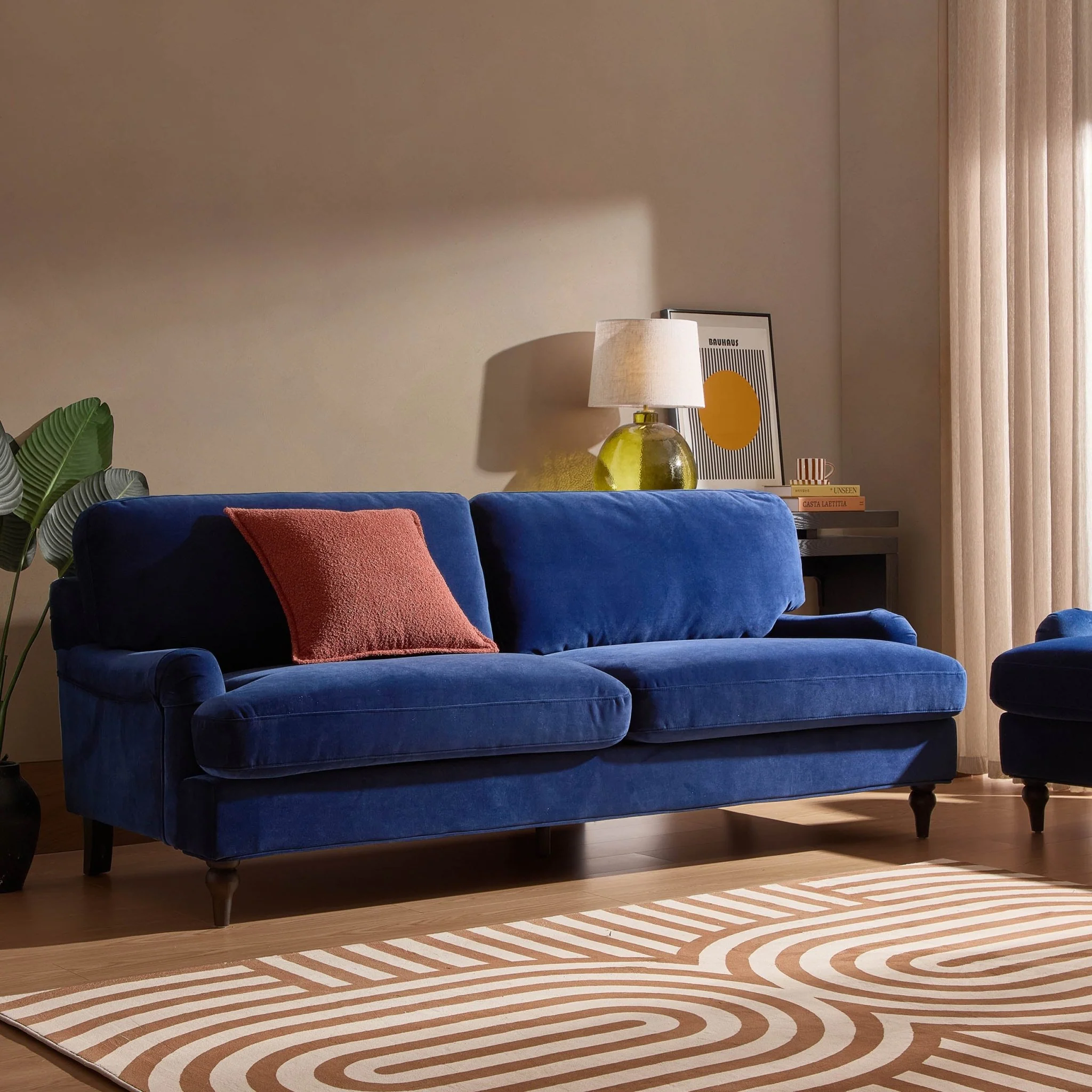 Hampshire 3 Seater Sofa - Royal Blue