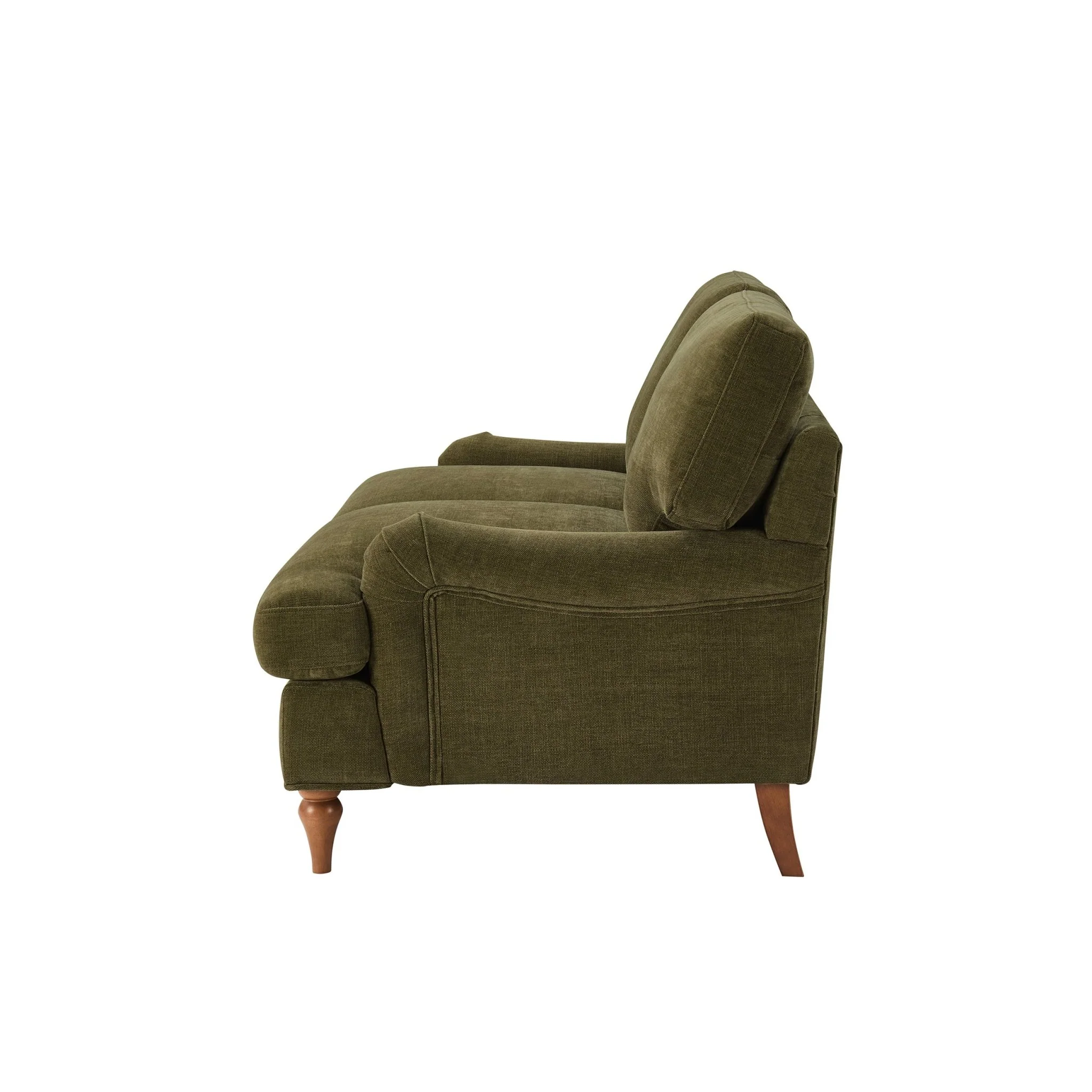 Hampshire Loveseat - Chenille Olive - Image 5