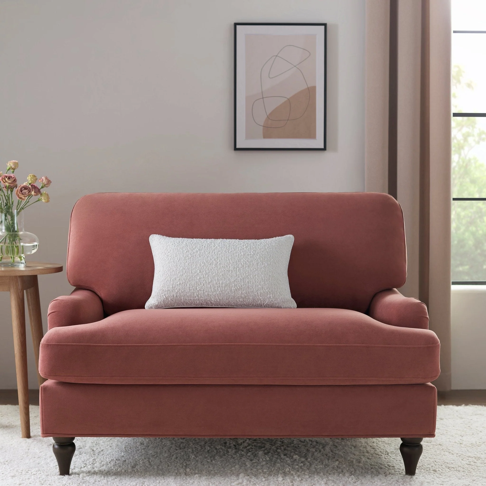 Hampshire Loveseat - Dusky Pink - Image 2