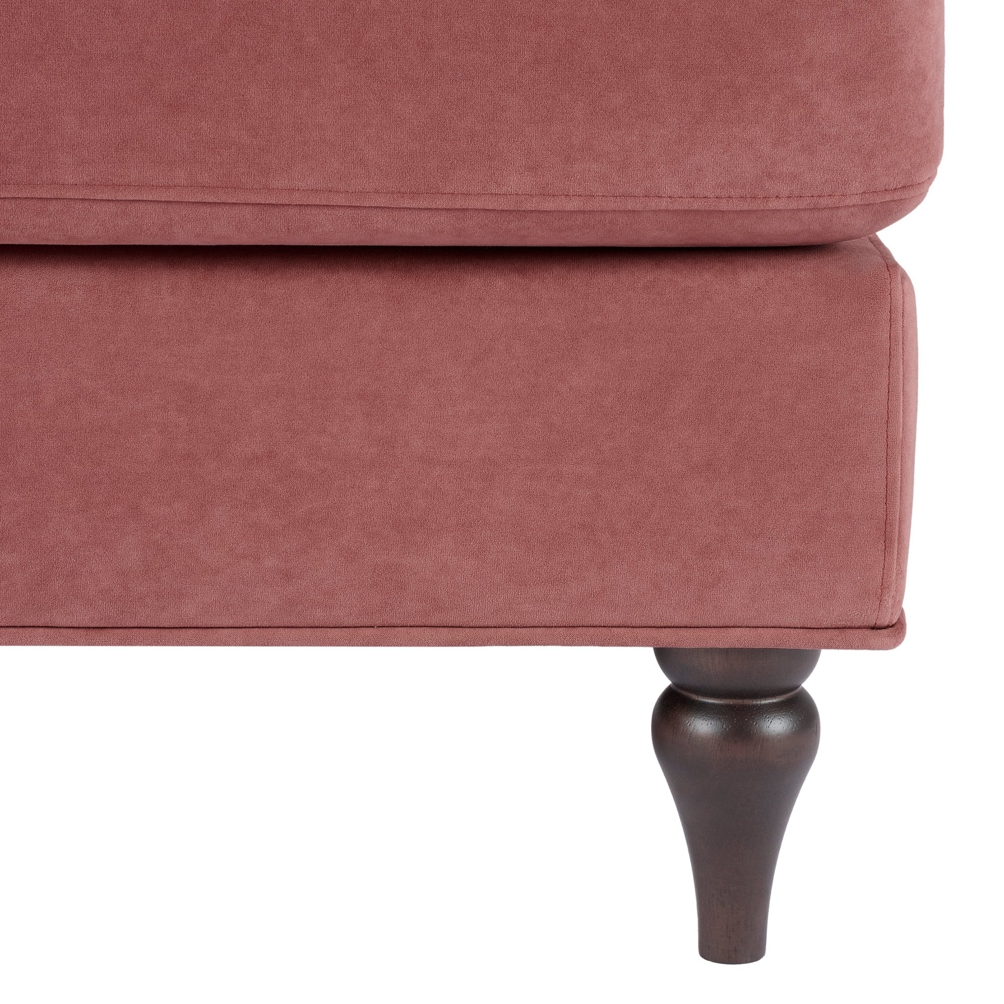 Hampshire Loveseat - Dusky Pink - Image 8