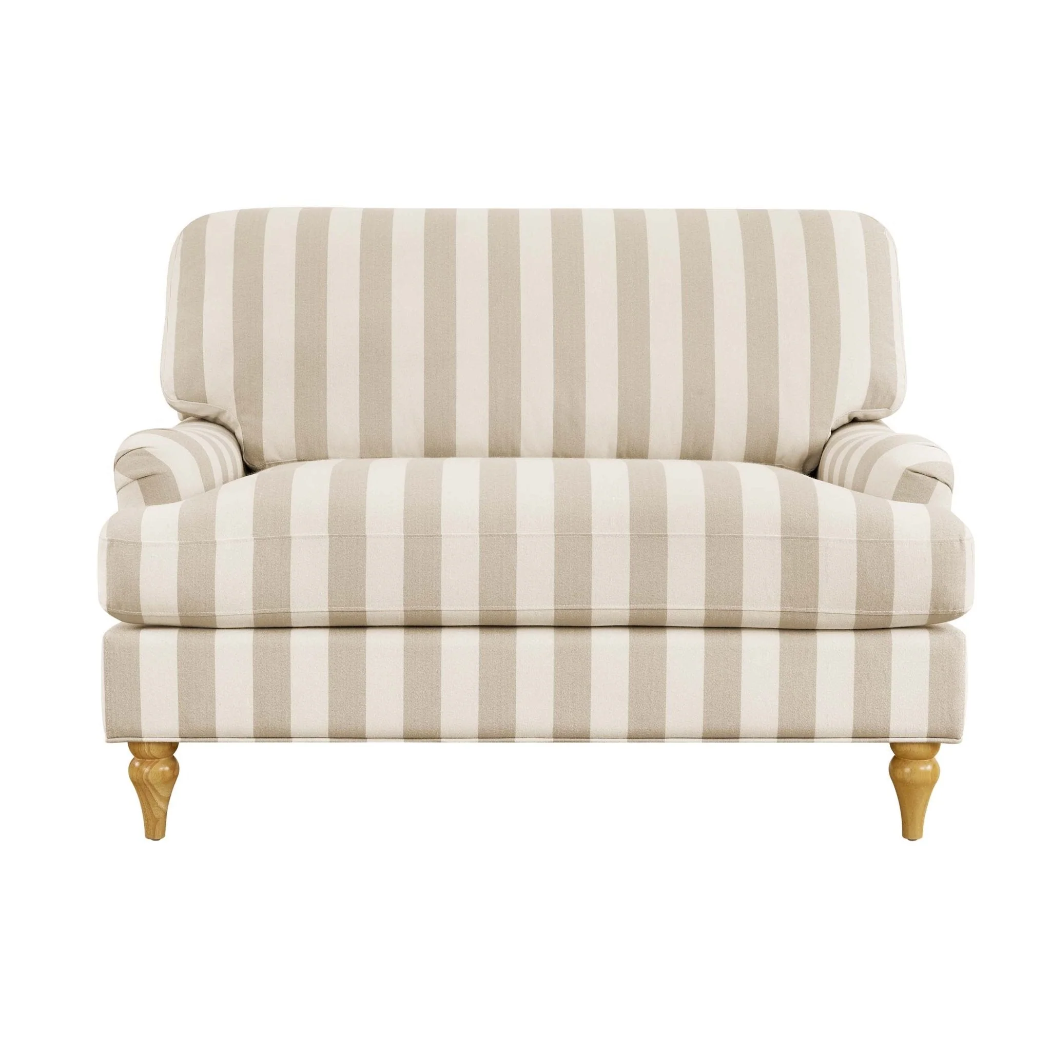 Hampshire Loveseat - Natural Stripe - Image 2
