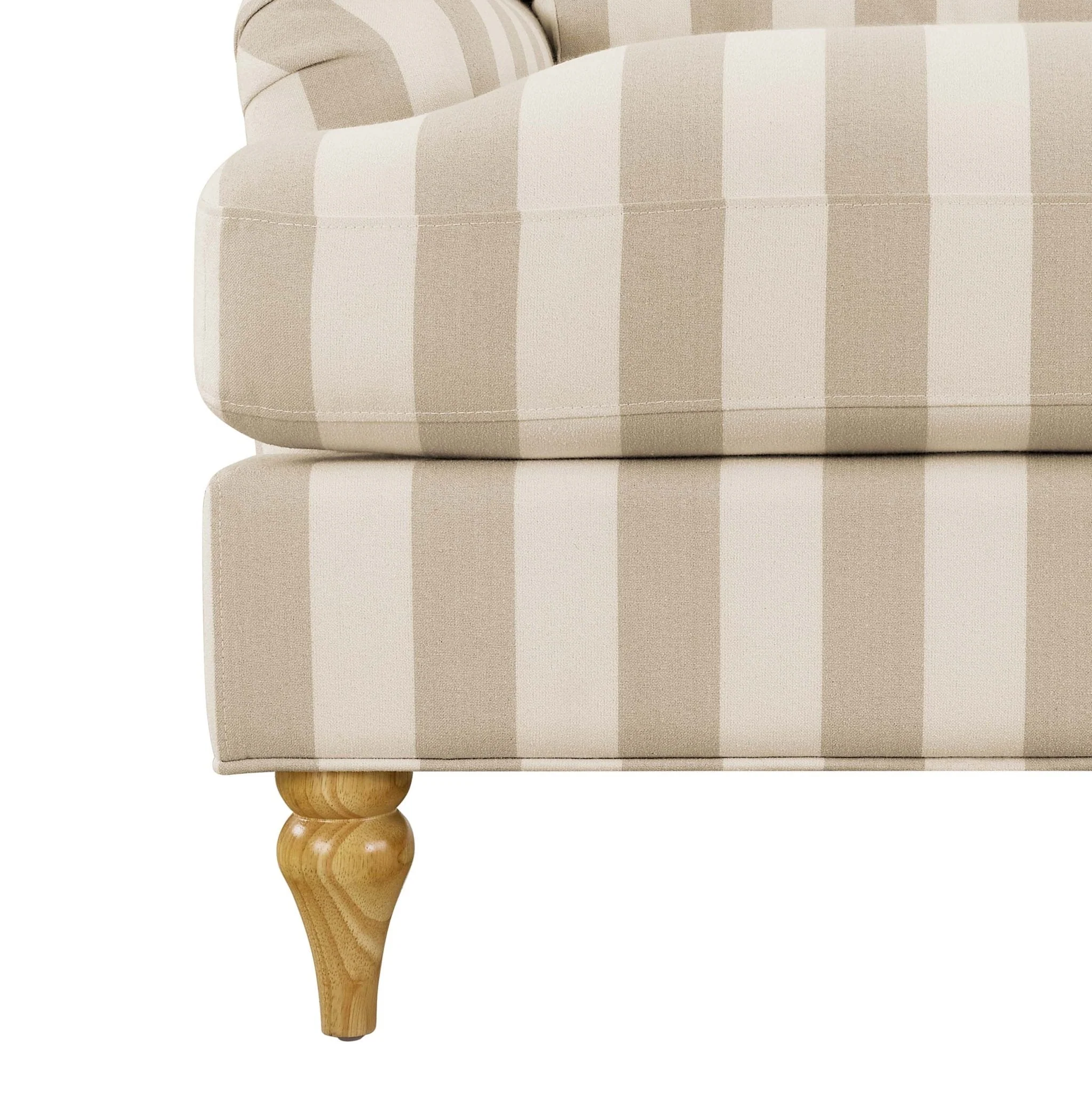 Hampshire Loveseat - Natural Stripe - Image 6