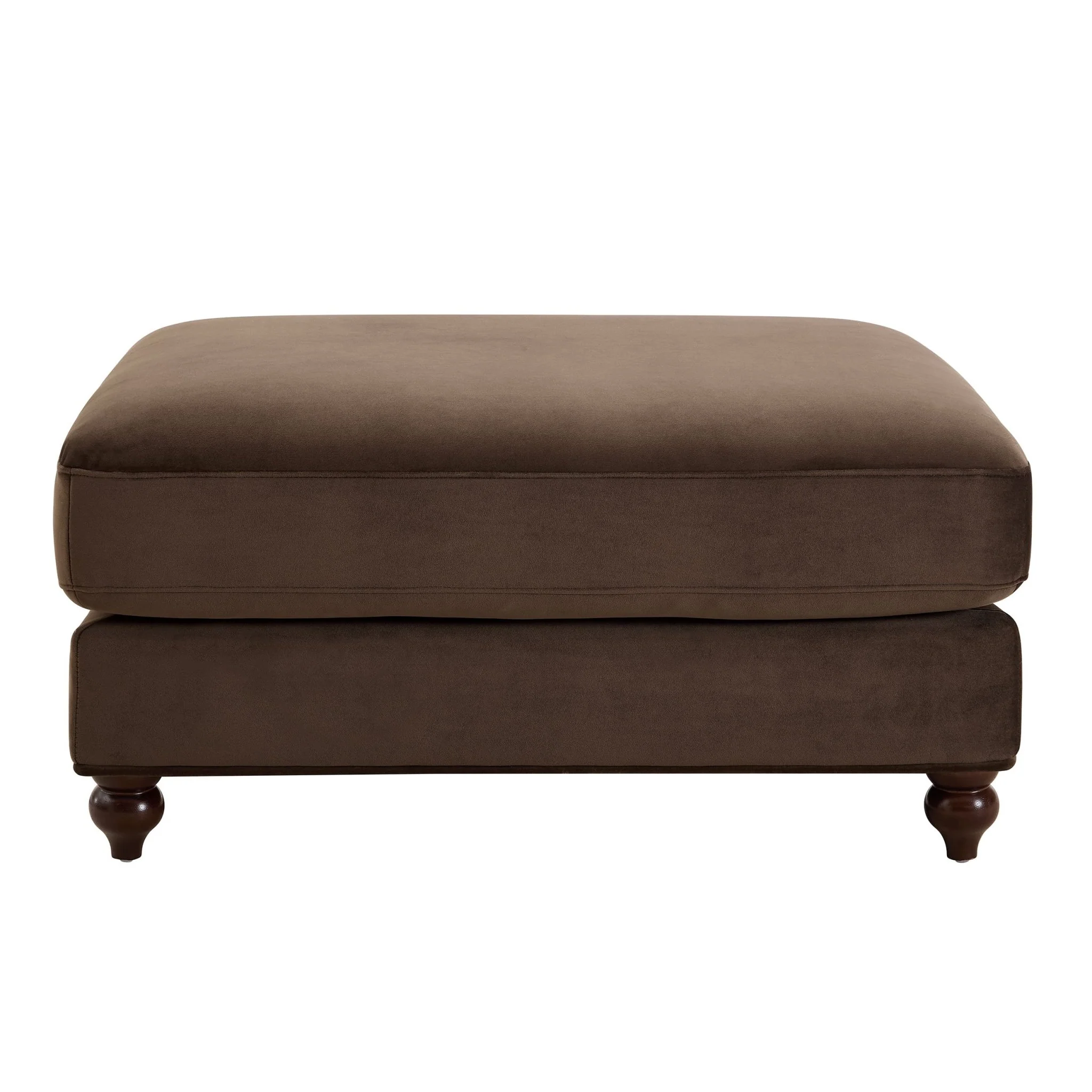 Hampshire Pouffe - Cappuccino - Image 2