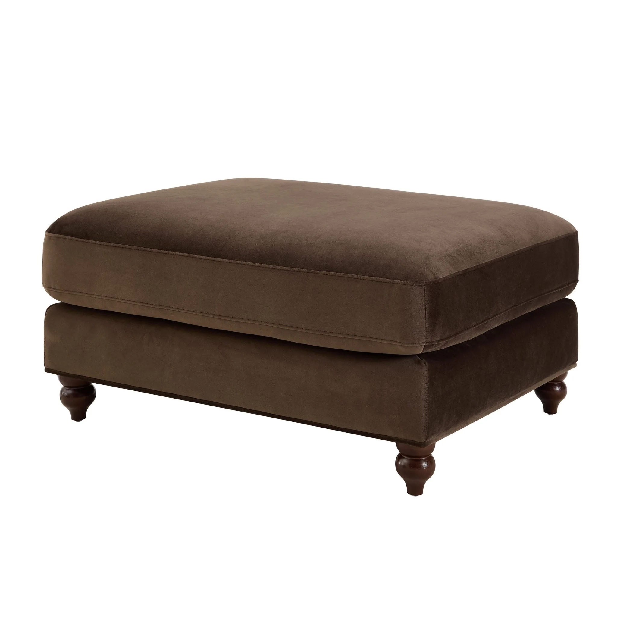 Hampshire Pouffe - Cappuccino - Image 3