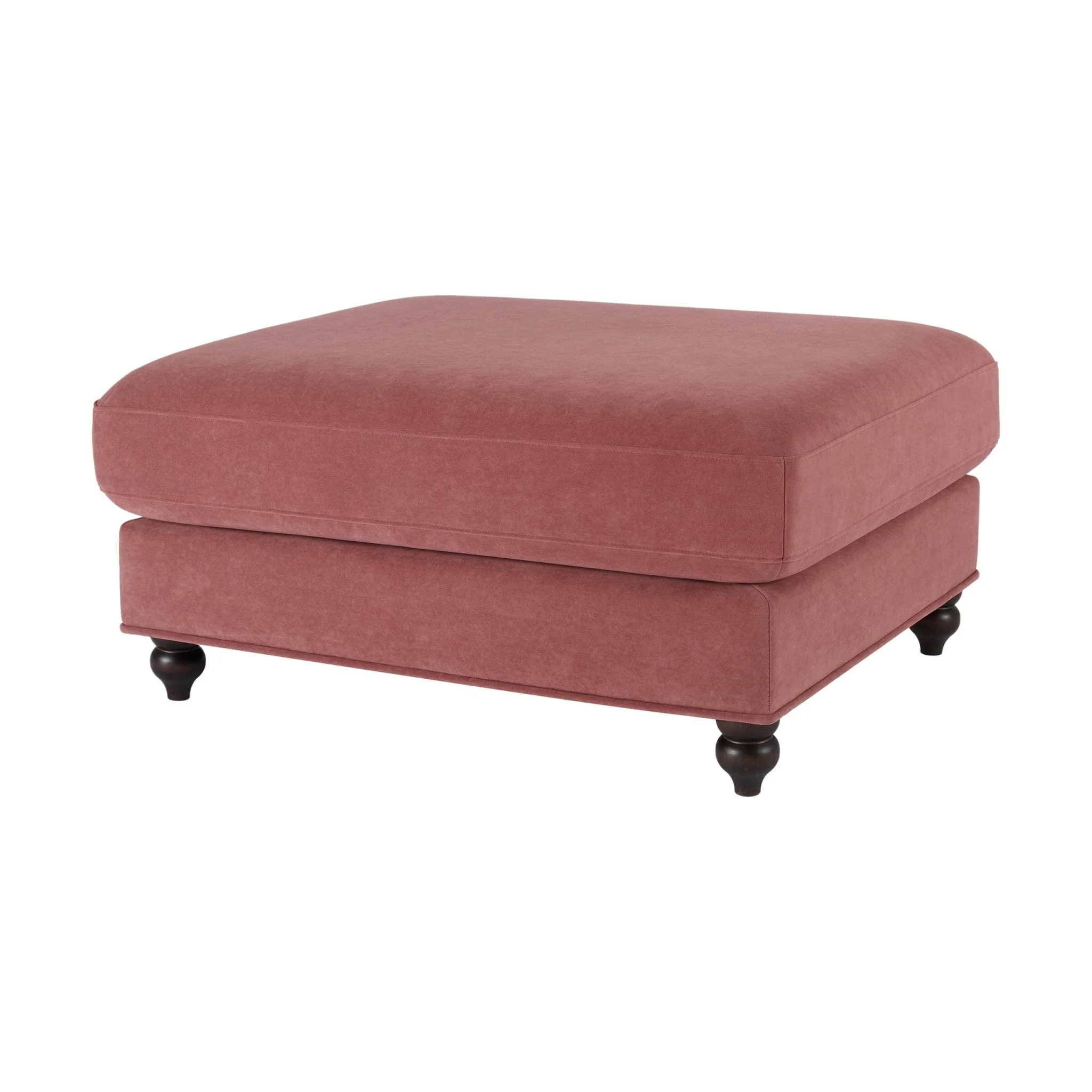 Hampshire Pouffe - Dusky Pink - Image 3