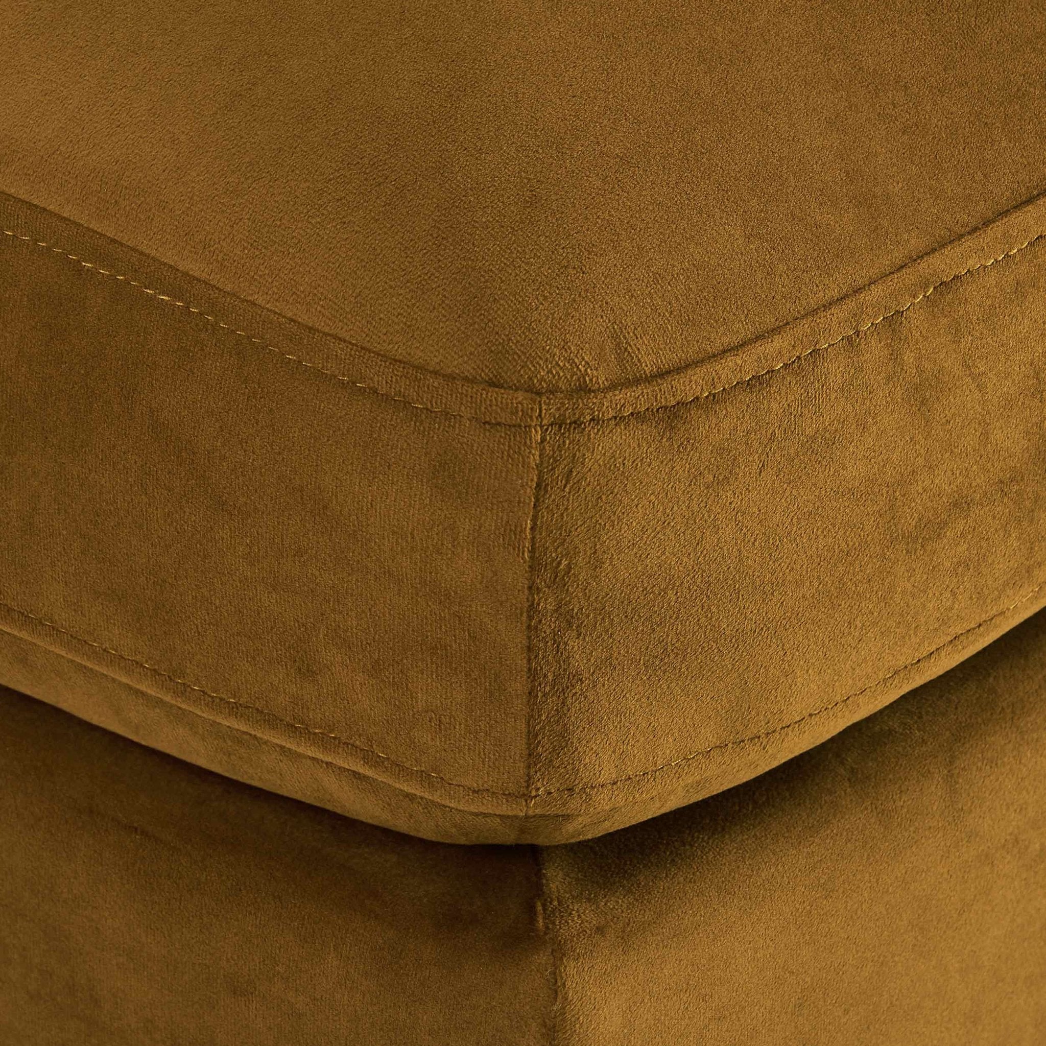 Hampshire Pouffe - Muted Gold - Image 4