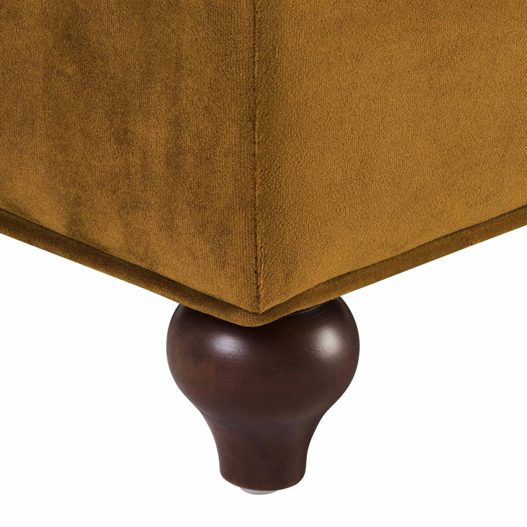 Hampshire Pouffe - Muted Gold - Image 5