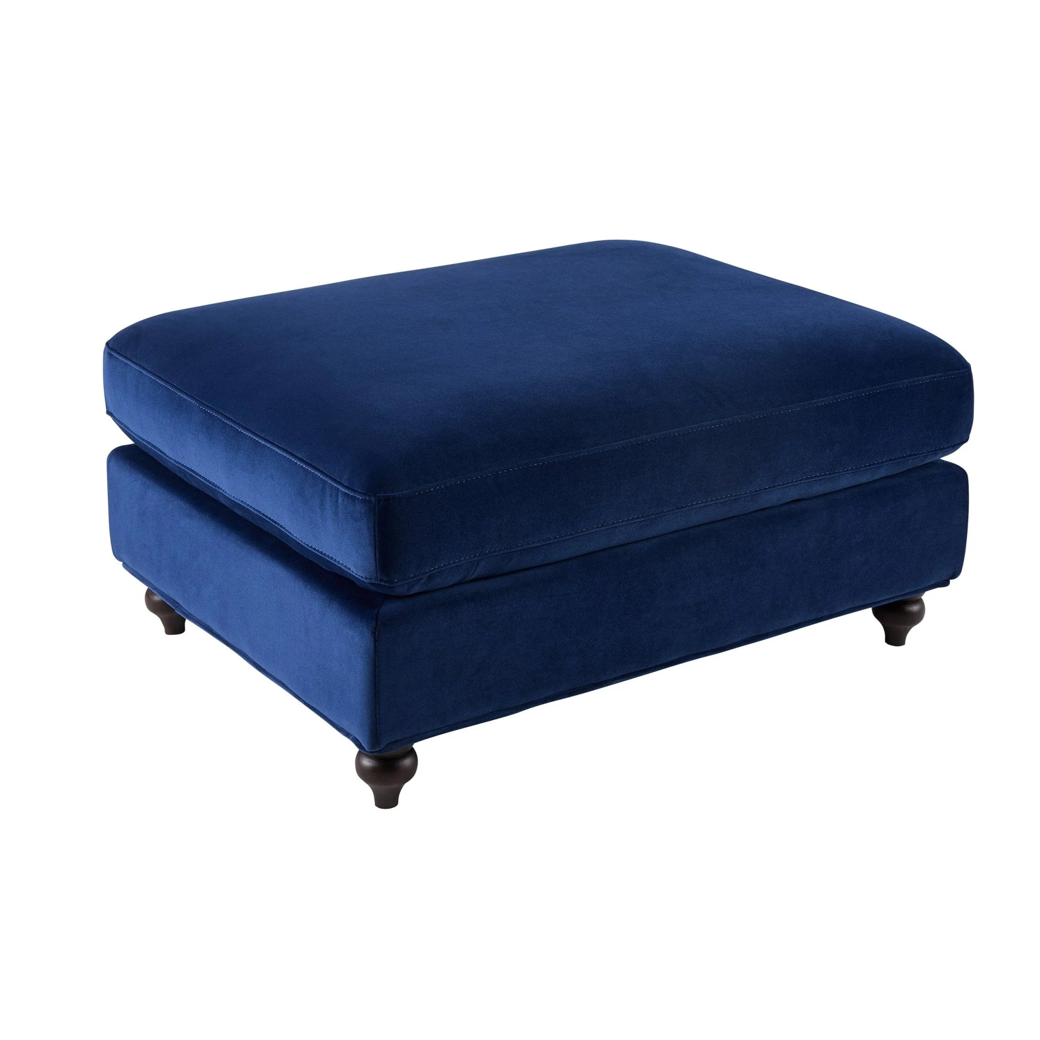 Hampshire Pouffe - Royal Blue - Image 3