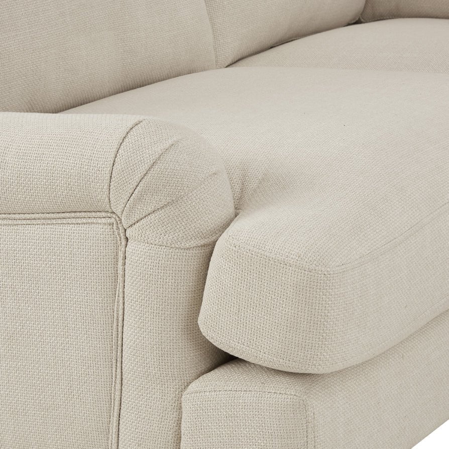 Hampshire Right Hand Chaise Sofa - Beige - Image 6