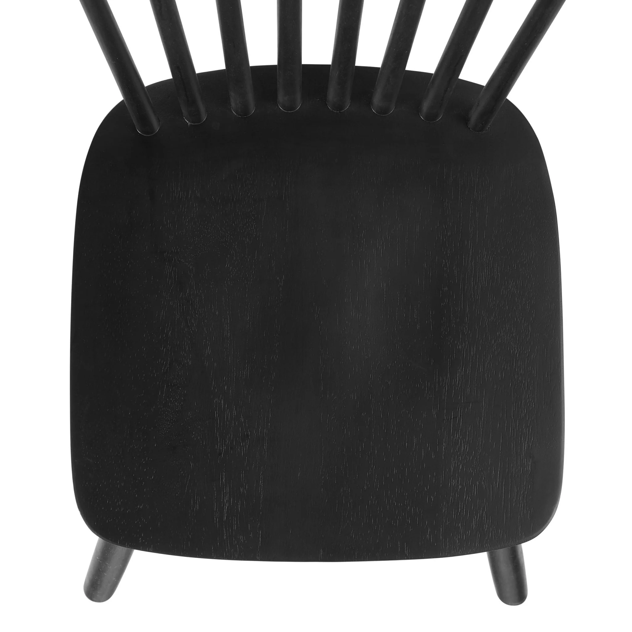 Harley Set of 2 Dining Chairs - Black - Image 8