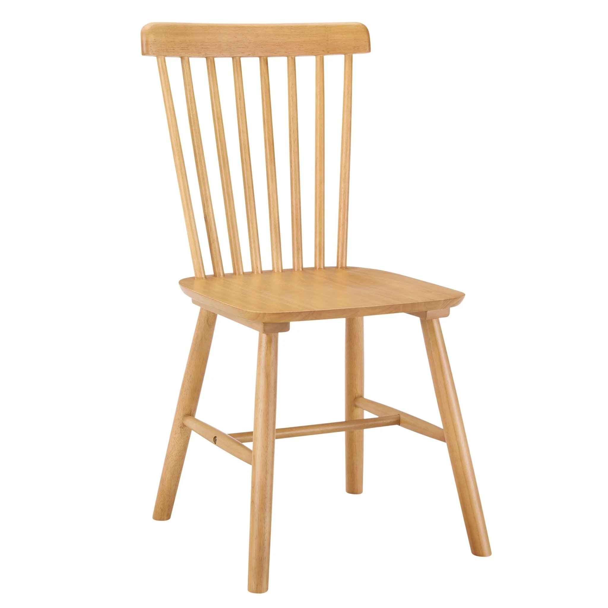 Harley Set of 2 Dining Chairs - Light Wood - Image 3