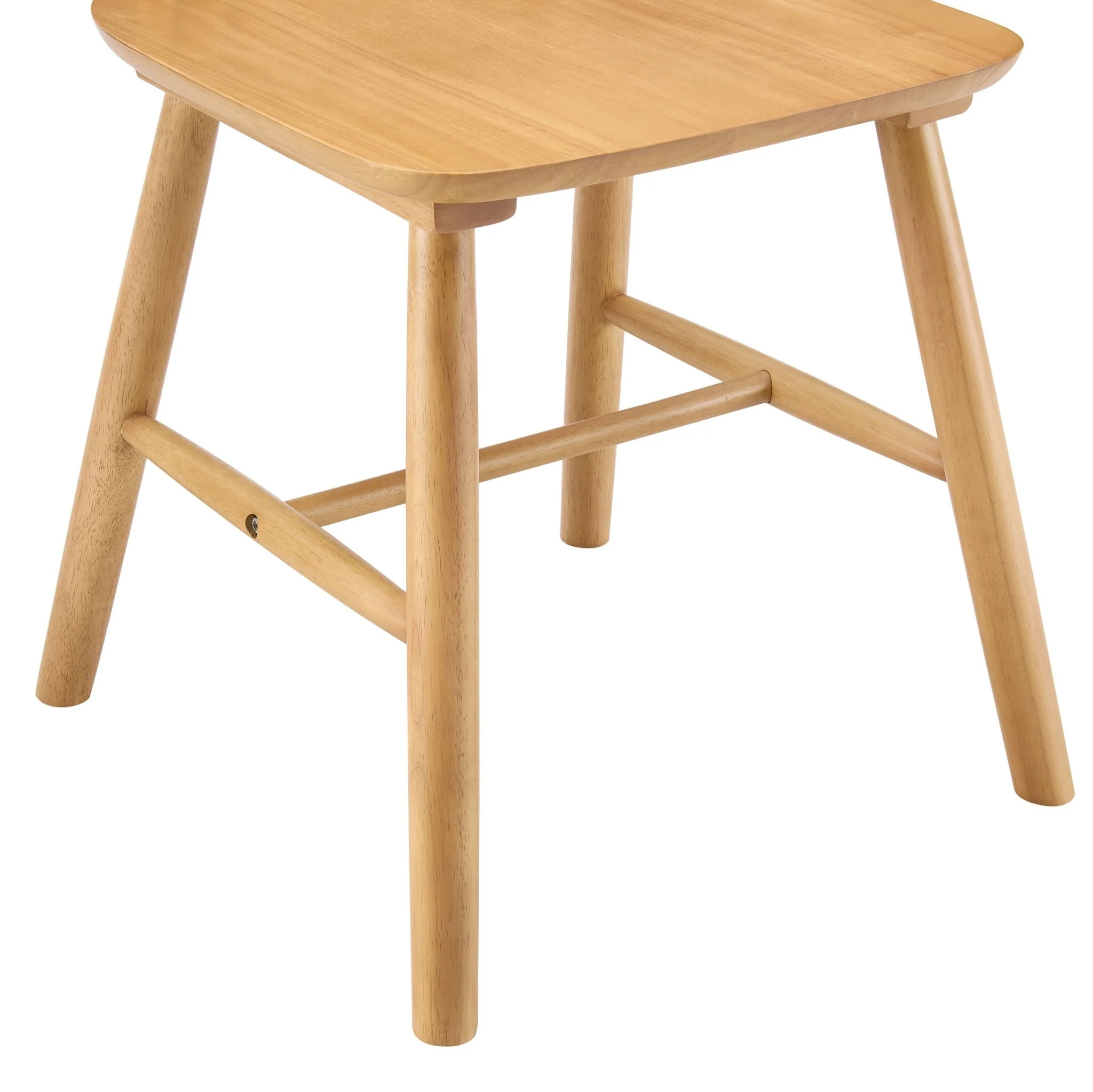 Harley Set of 2 Dining Chairs - Light Wood - Image 6