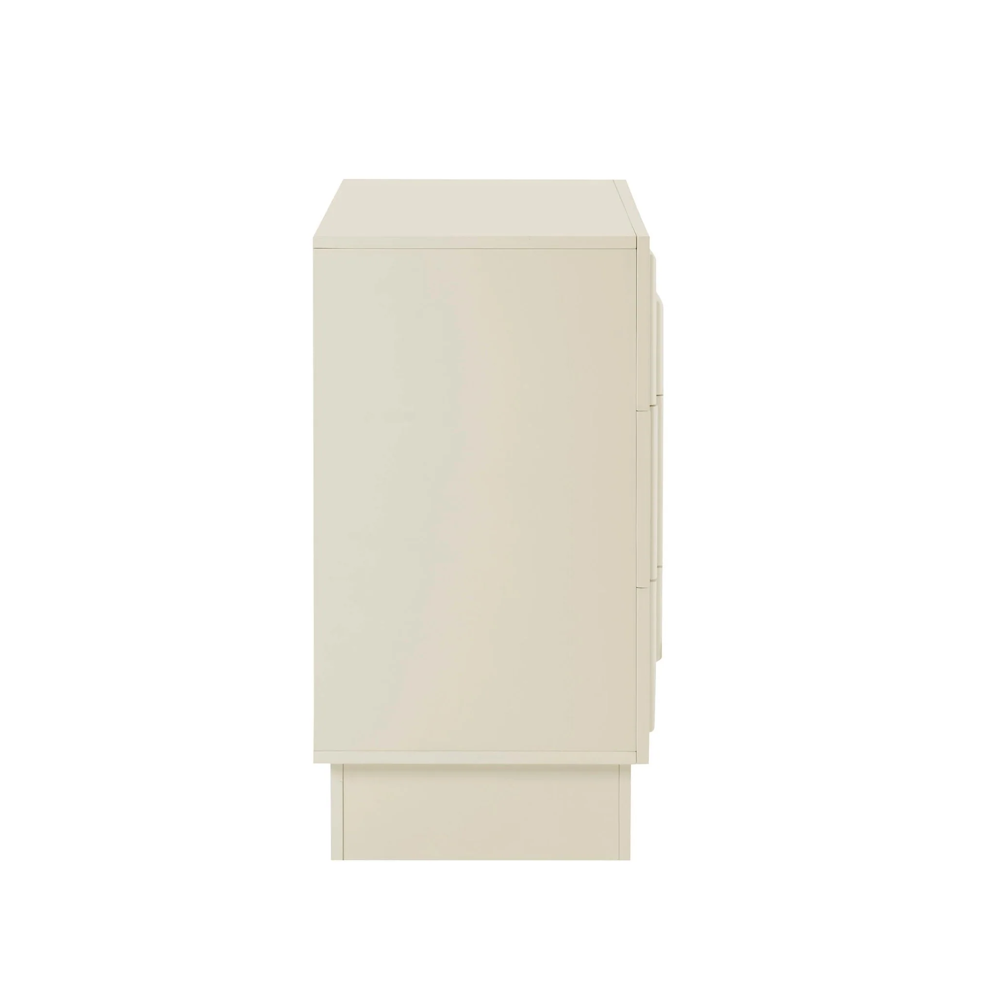 Harlow 3 Drawer Chest - Cream - Image 6