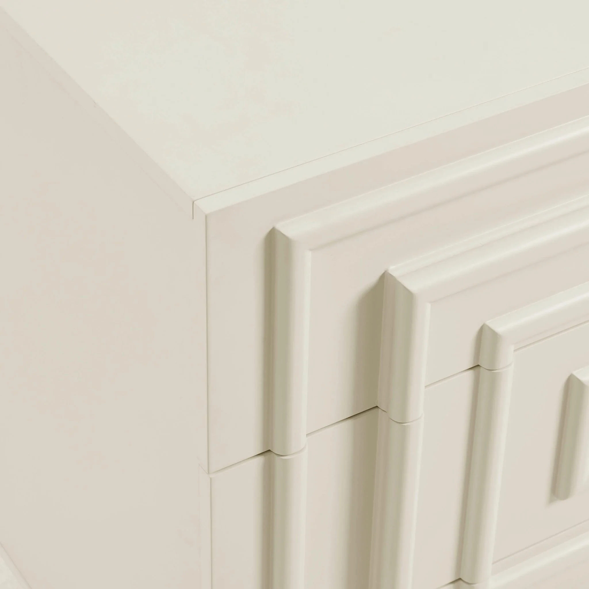 Harlow 3 Drawer Chest - Cream - Image 8