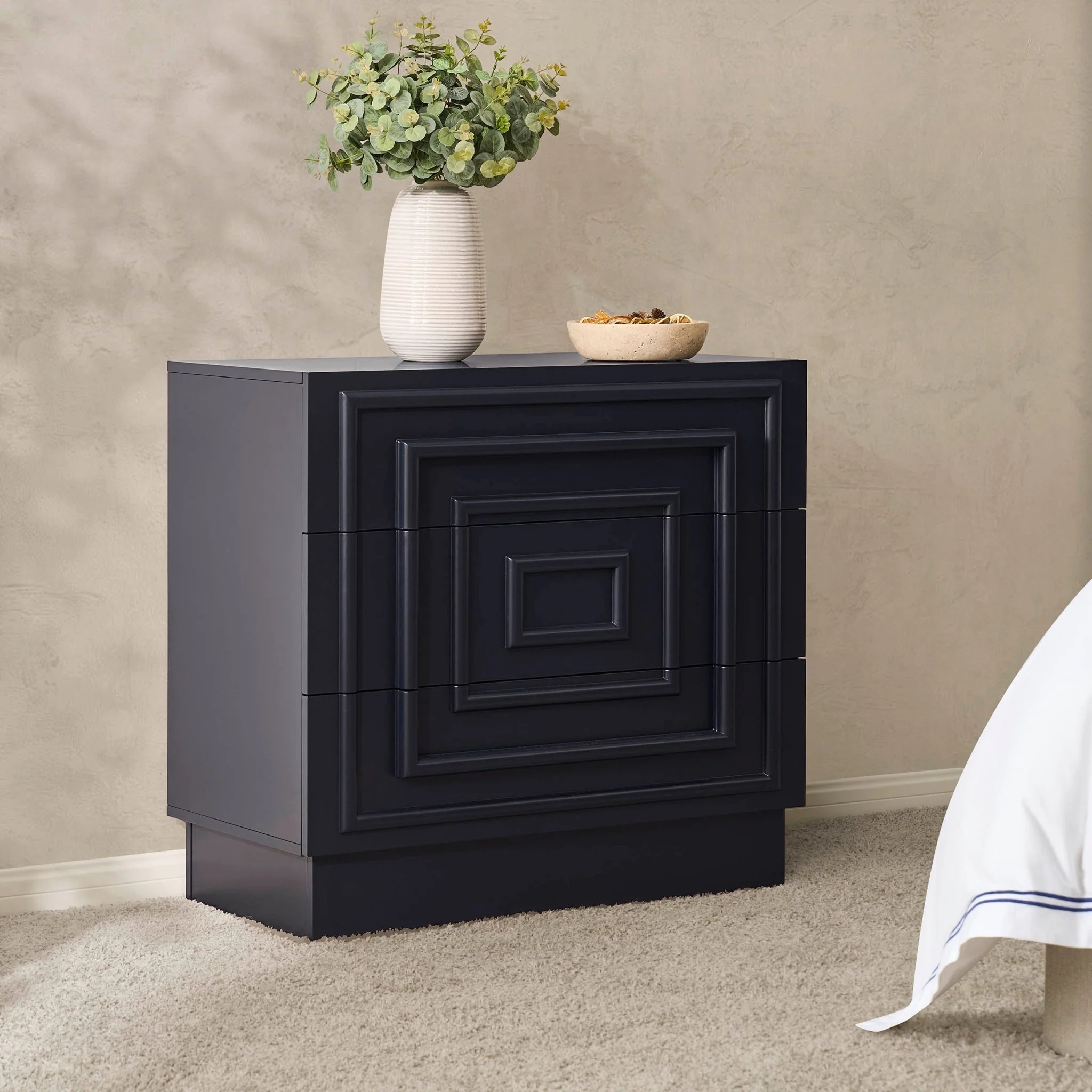 Harlow 3 Drawer  Chest - Midnight - Image 2