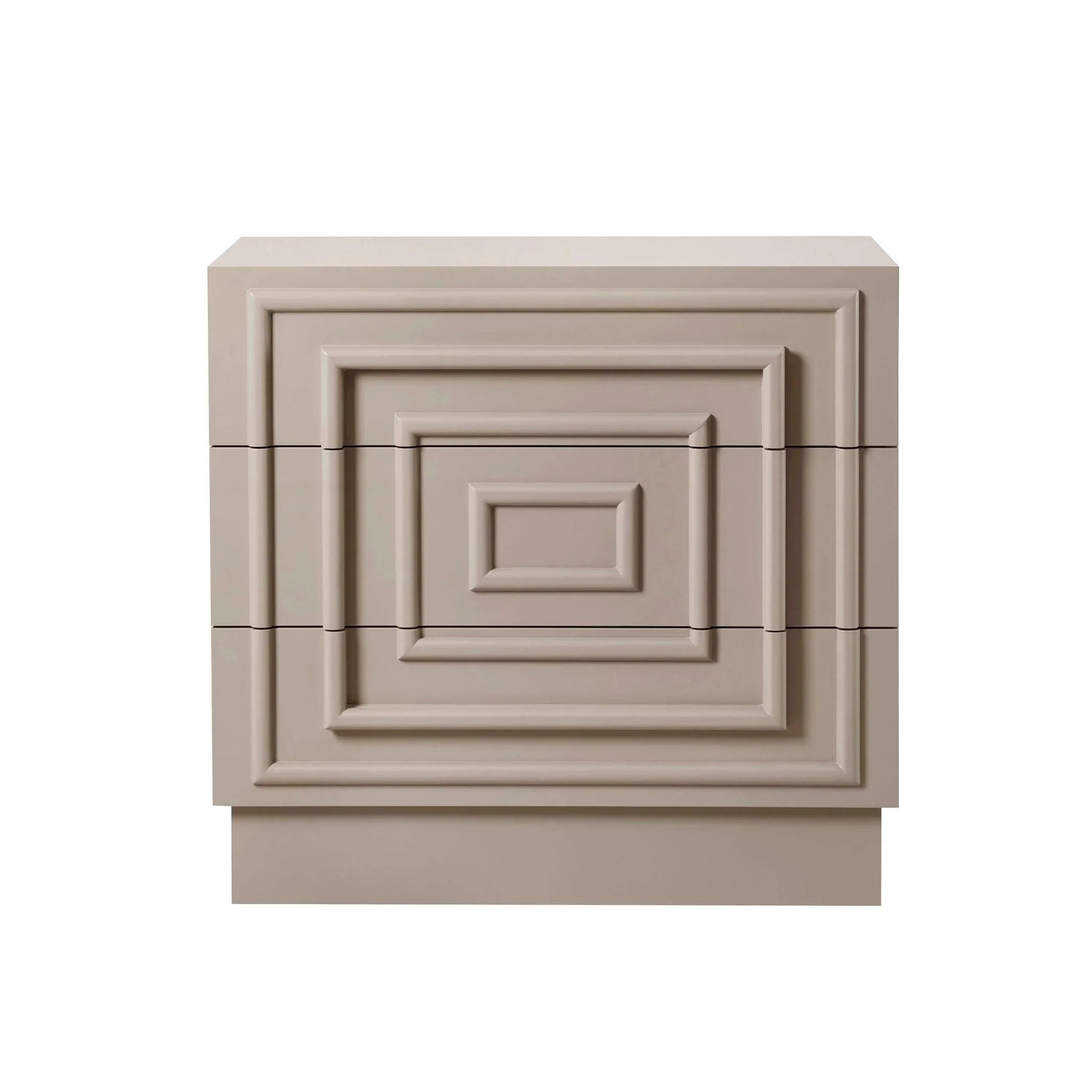 Harlow 3 Drawer Chest - Taupe - Image 3