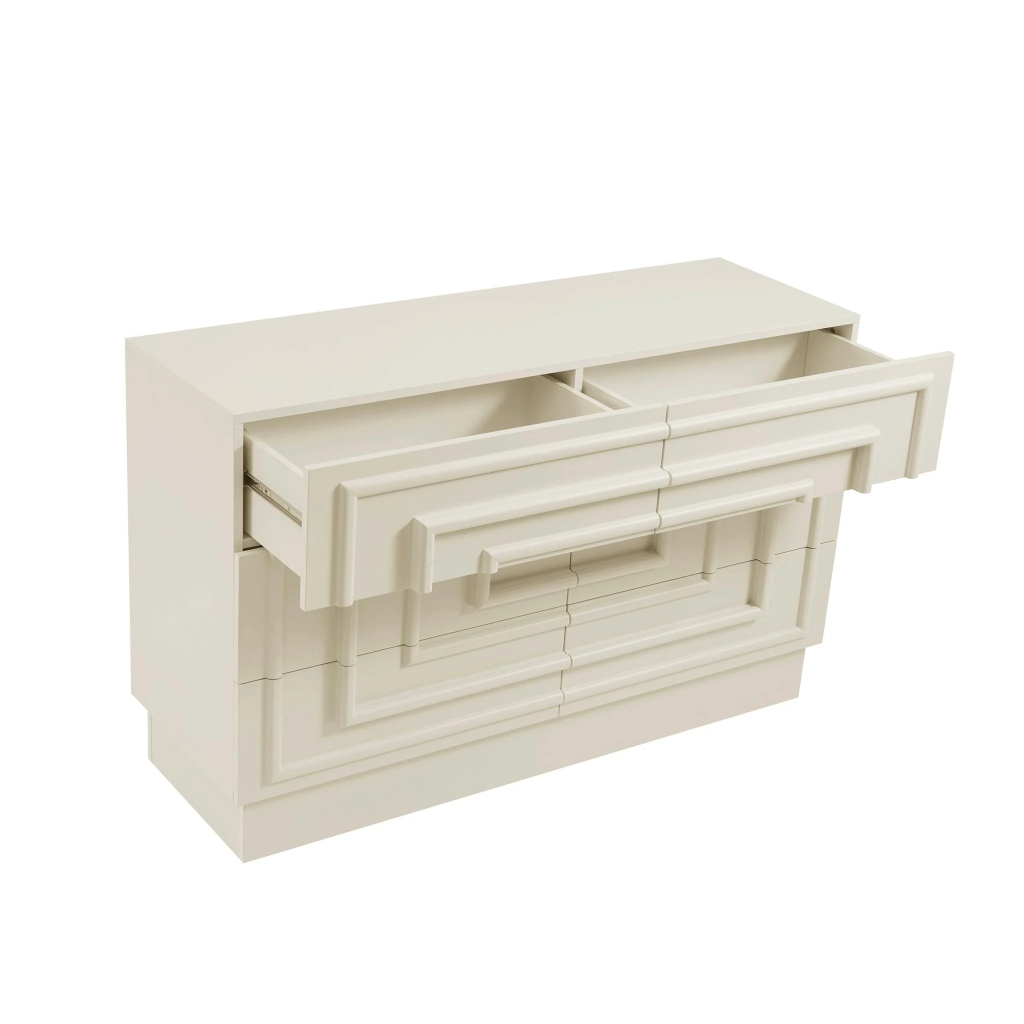 Harlow 6 Drawer Chest - Cream - Image 5