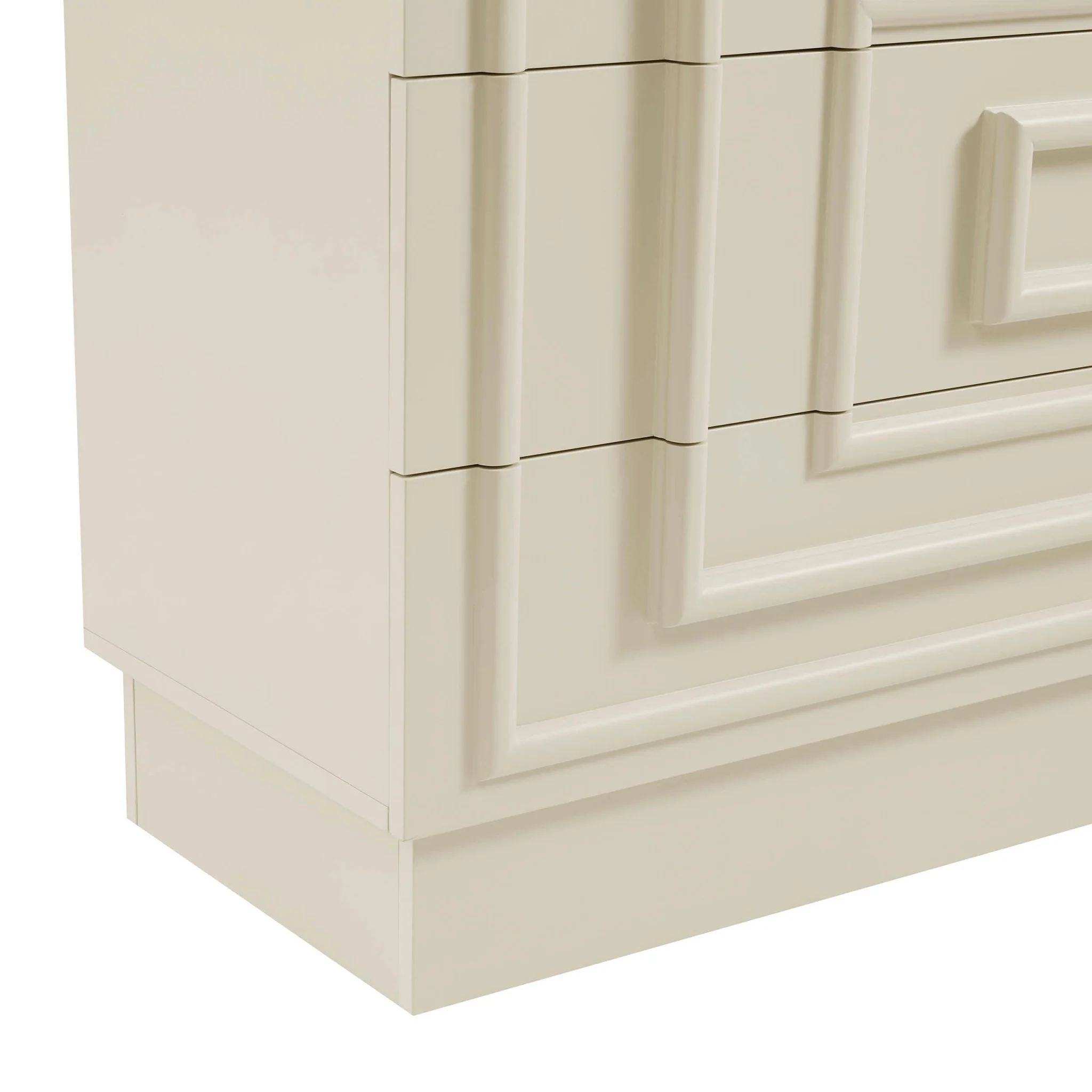 Harlow 6 Drawer Chest - Cream - Image 8