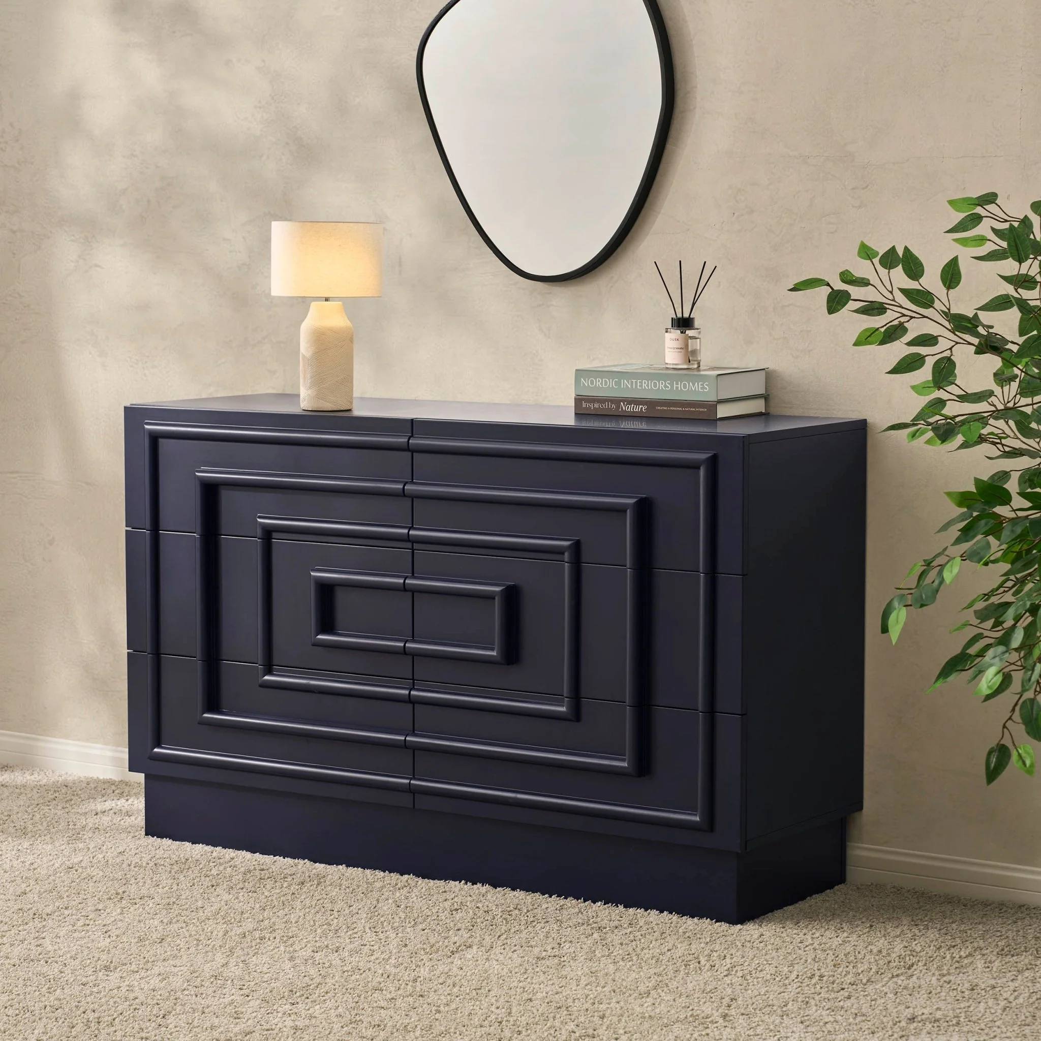 Harlow 6 Drawer Chest - Midnight - Image 2