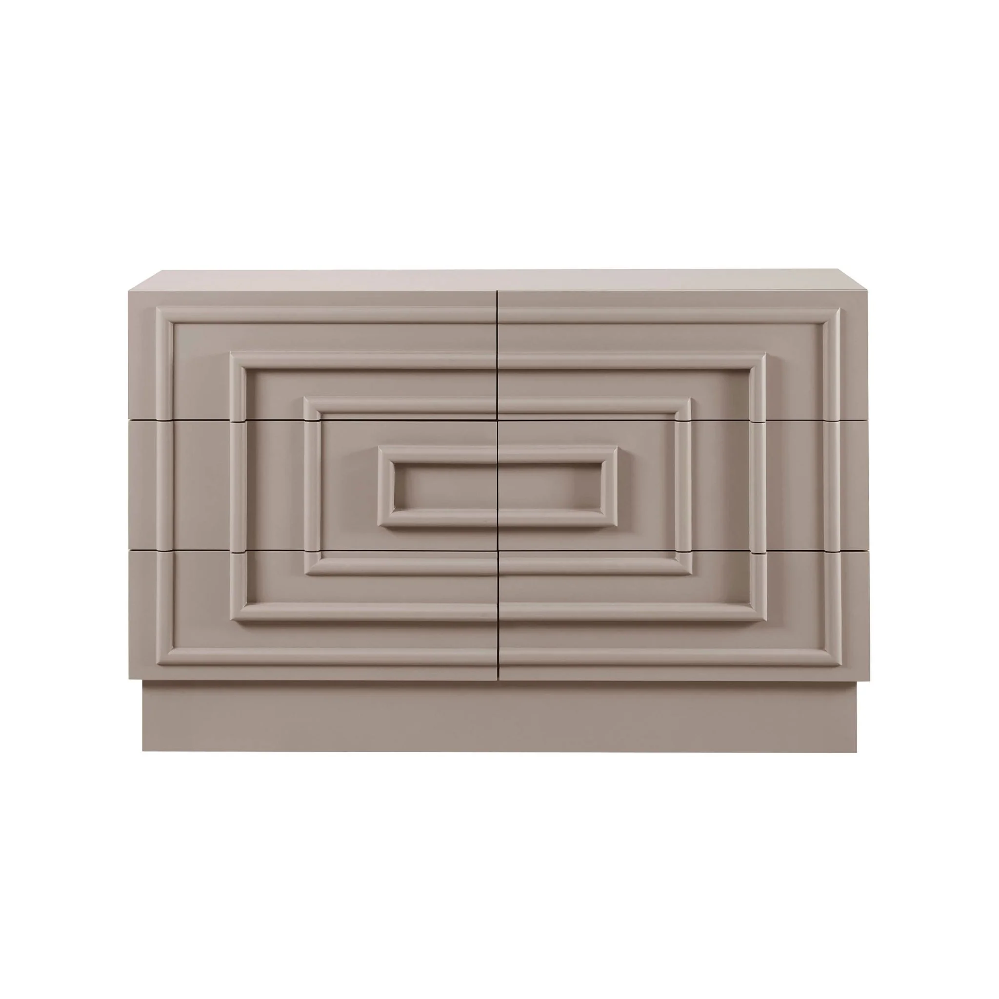Harlow 6 Drawer Chest - Taupe - Image 3