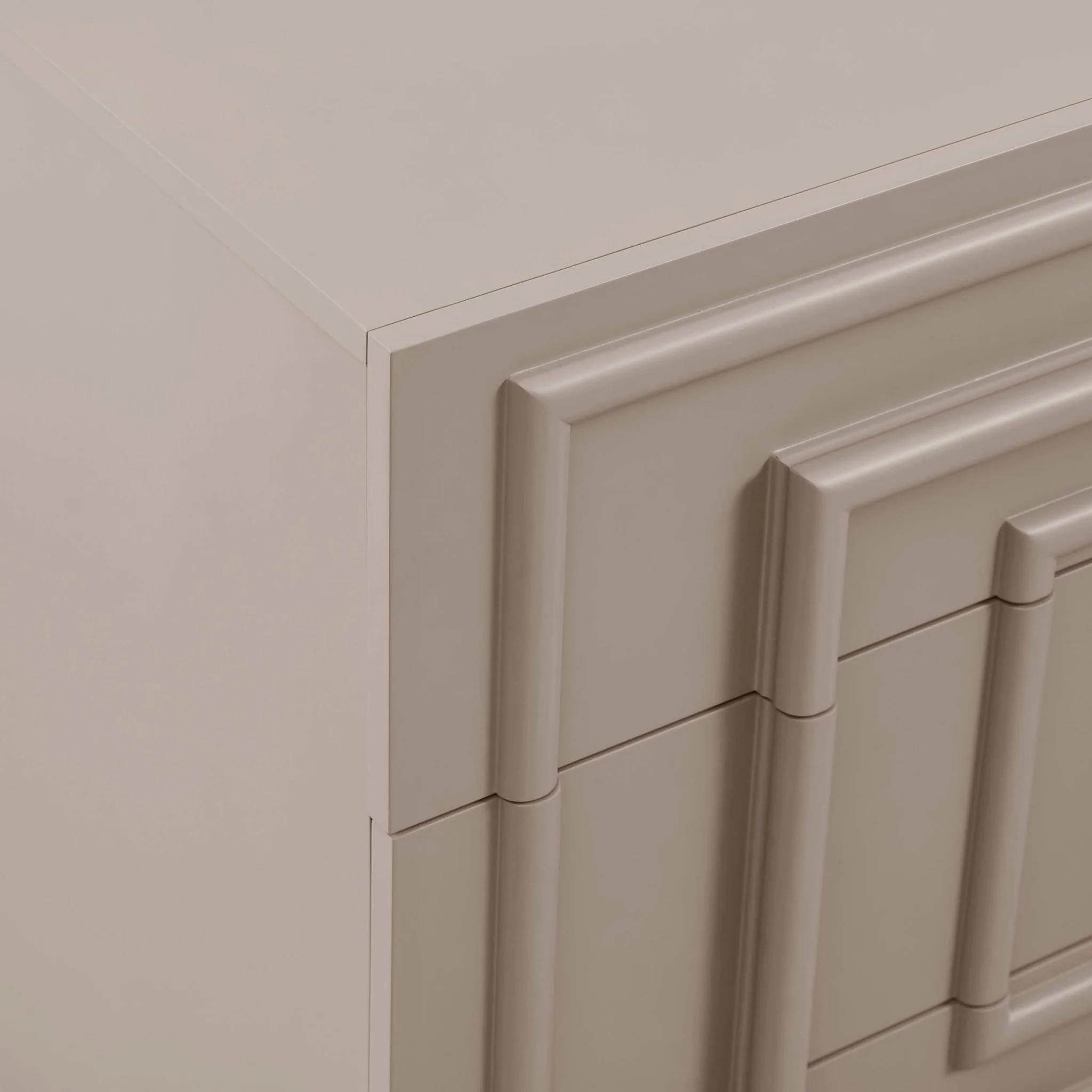 Harlow 6 Drawer Chest - Taupe - Image 8