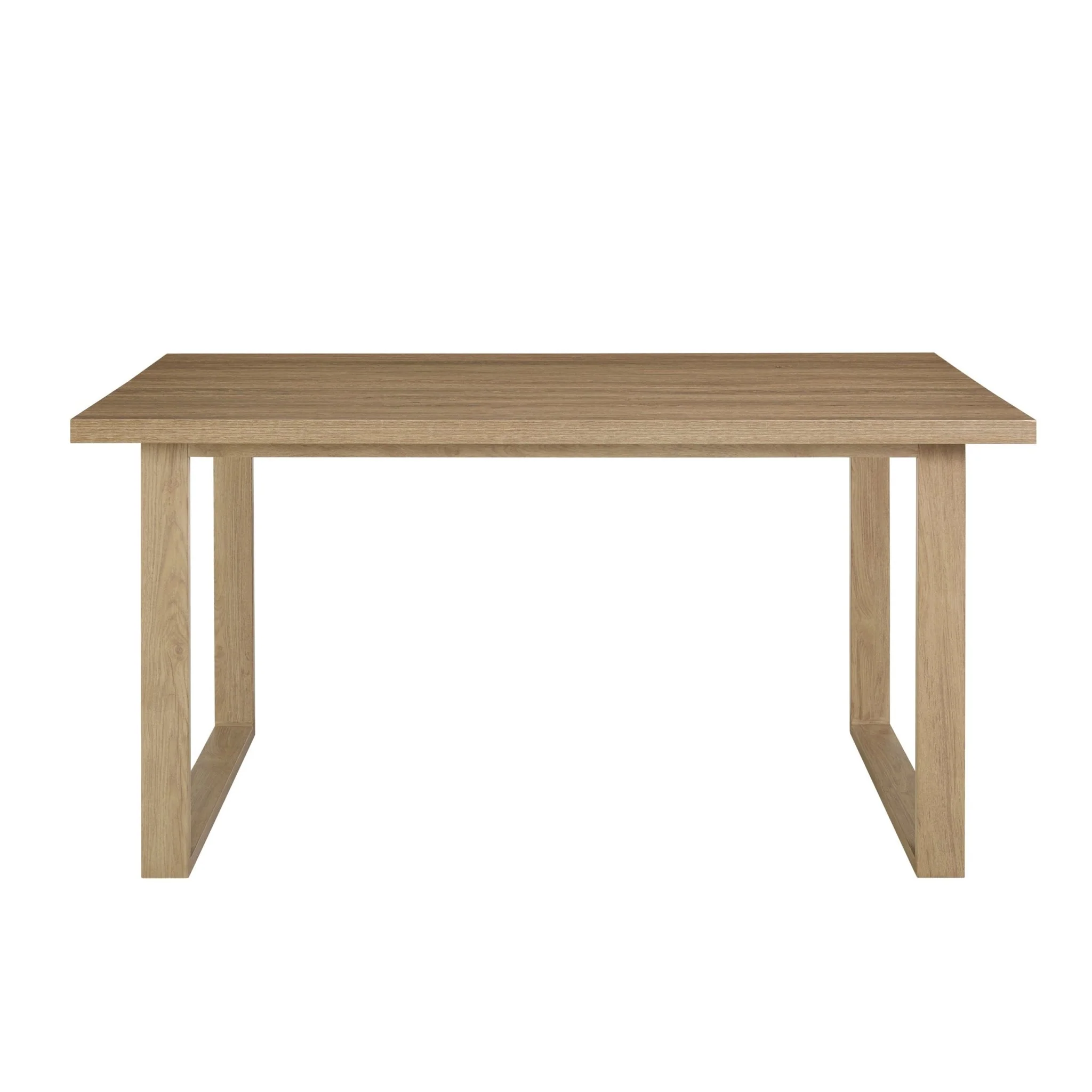 Harper 4-6 Seater Dining Table - Light Wood - Image 7