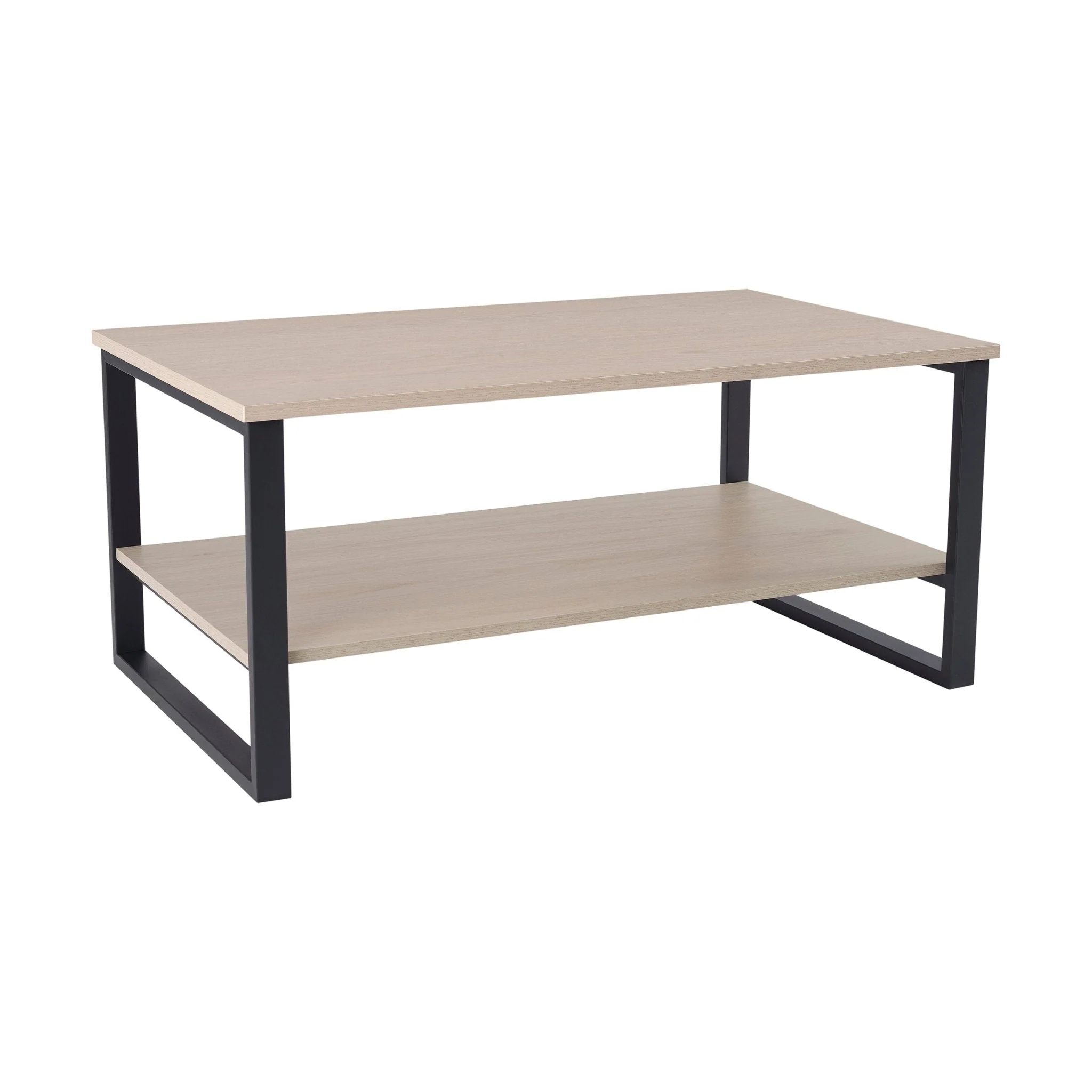 Harper Coffee Table - Natural/Black - Image 3