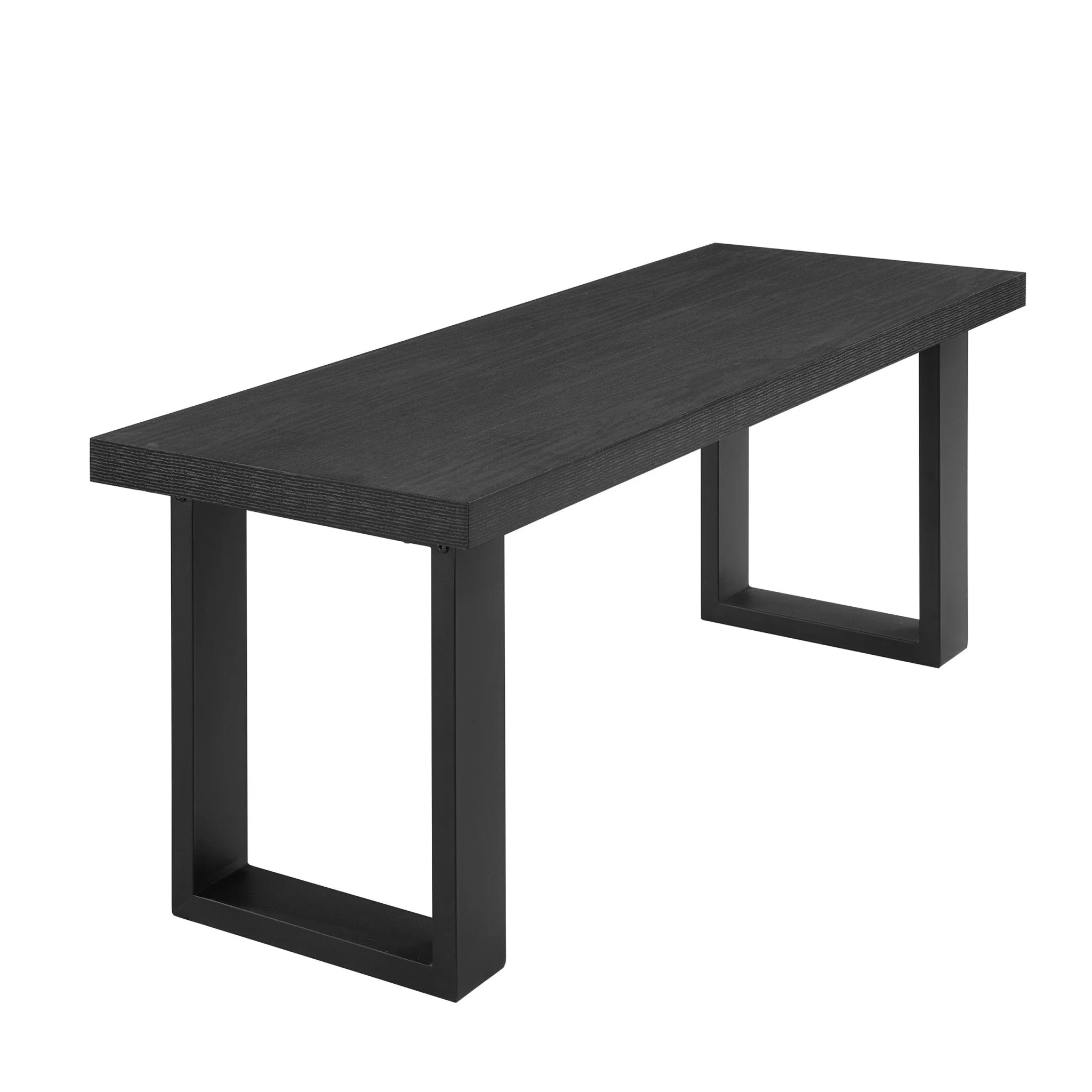 Harper Dining Bench - Black - Image 6