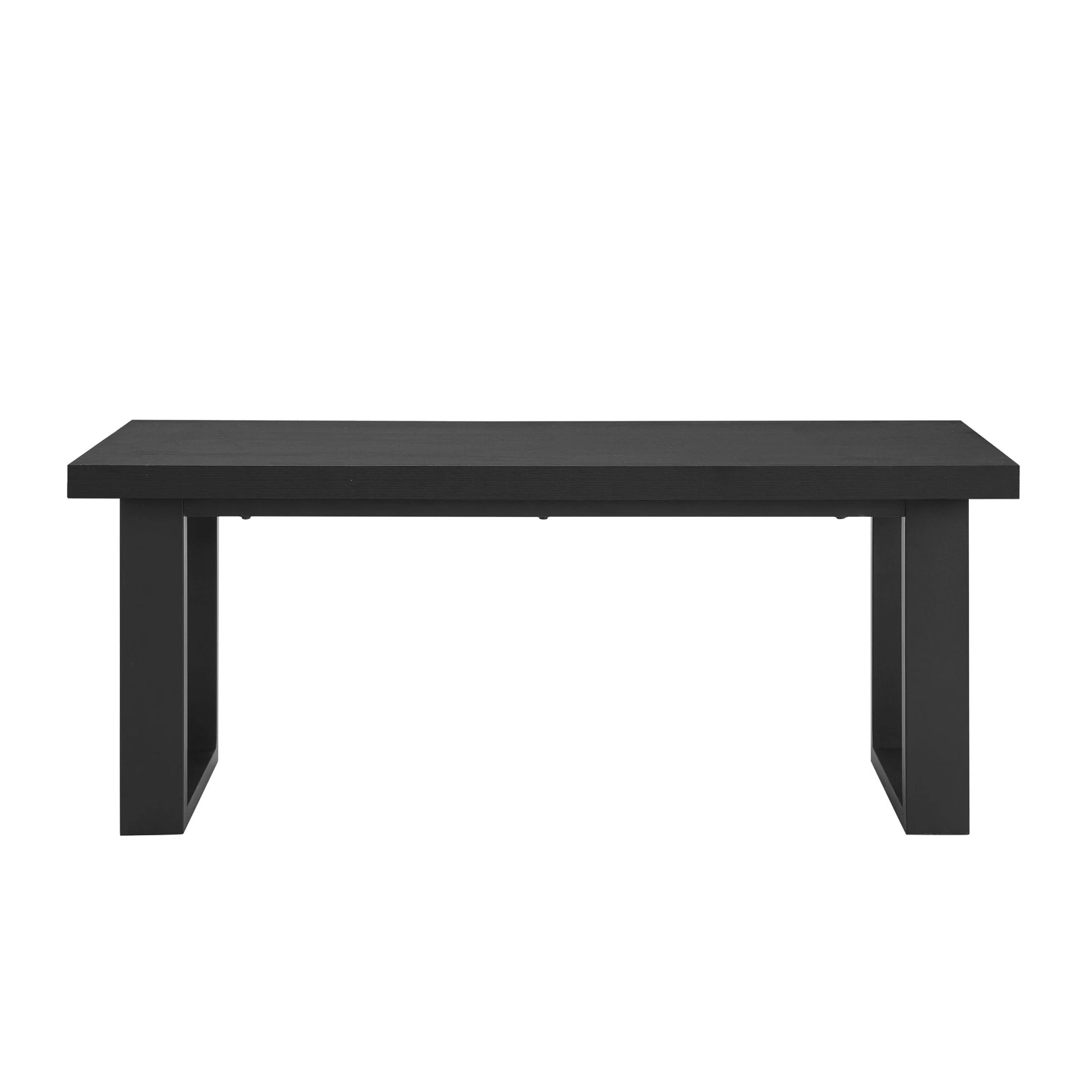 Harper Dining Bench - Black - Image 7