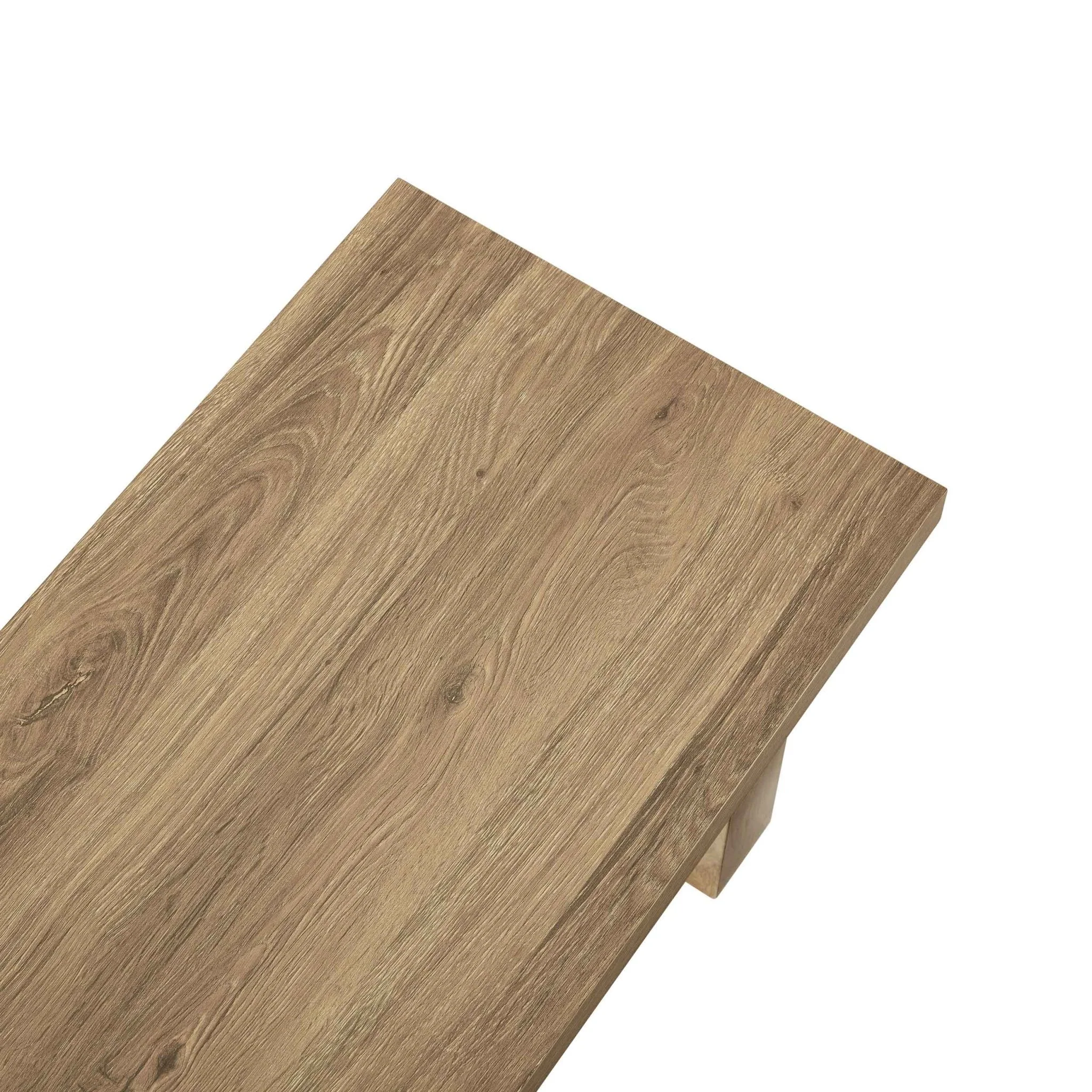 Harper Dining Bench - Light Wood - Image 12
