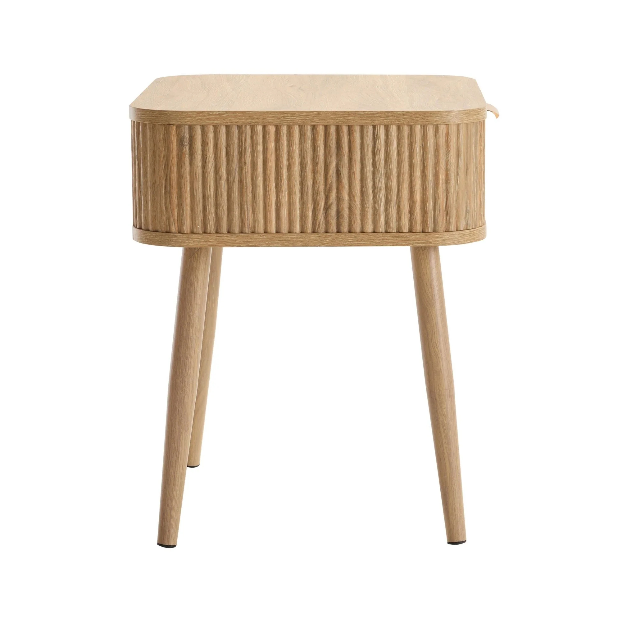 Hattie 1 Drawer Nightstand - Light Wood - Image 5