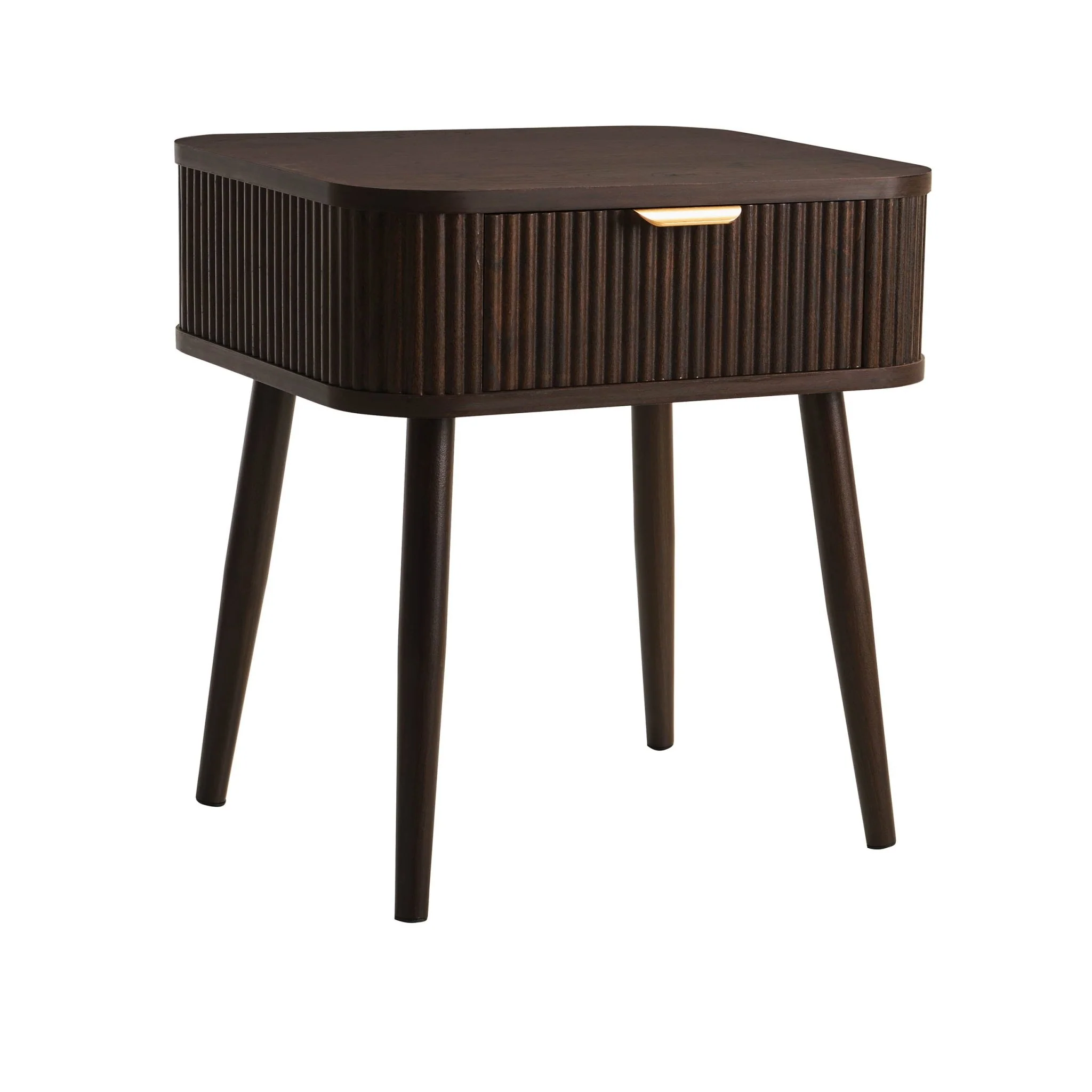 Hattie 1 Drawer Nightstand - Walnut - Image 5