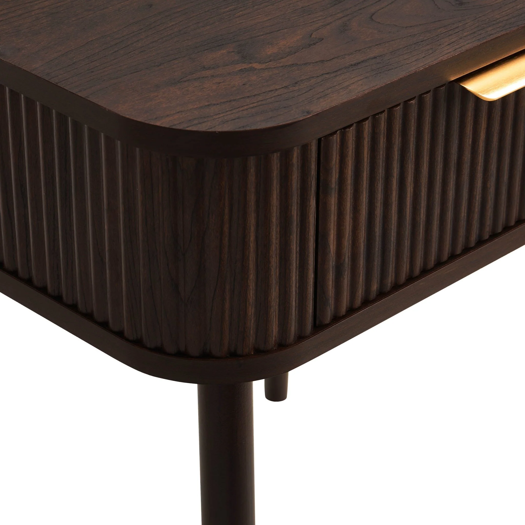 Hattie 1 Drawer Nightstand - Walnut - Image 8