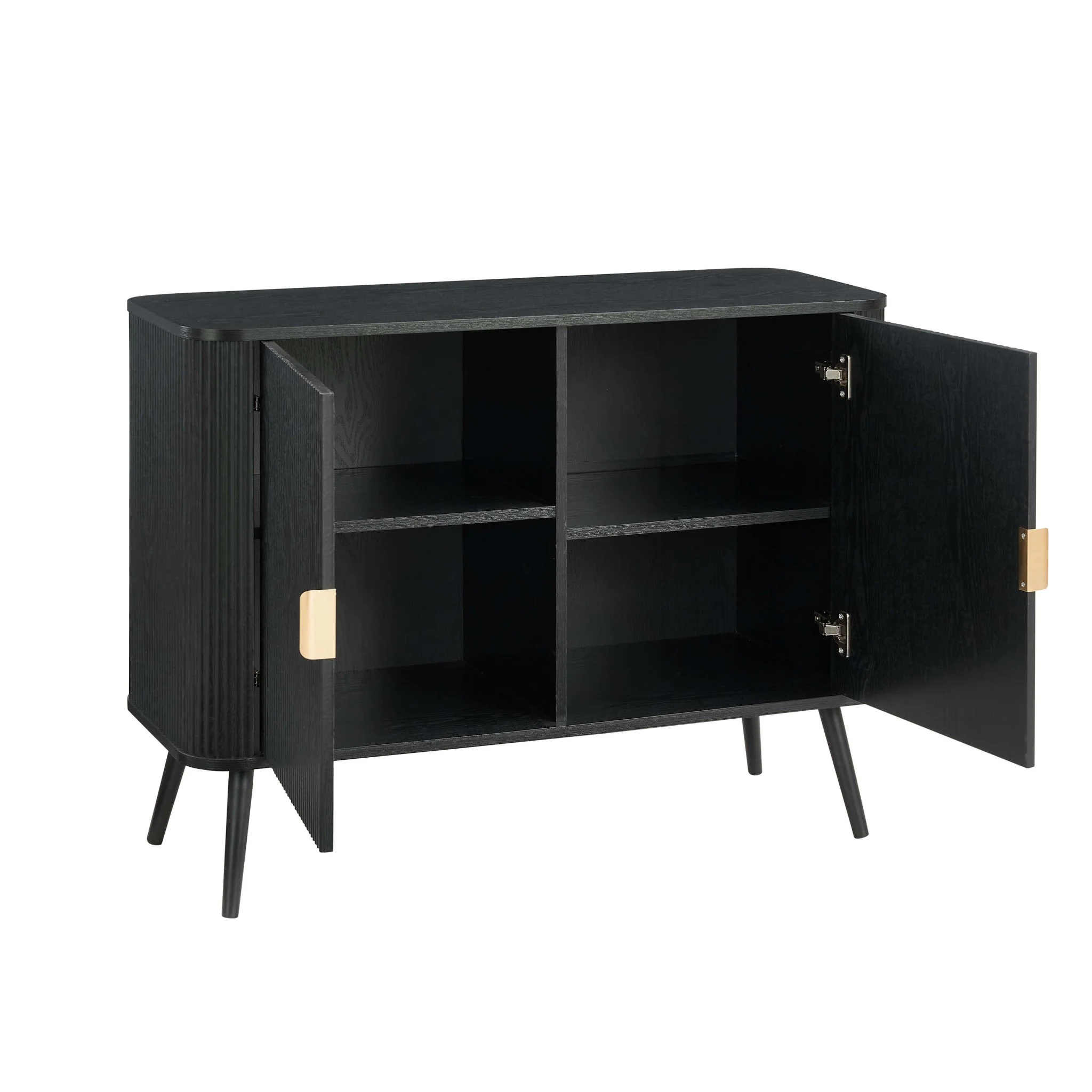 Hattie 2 Door Sideboard - Black - Image 3