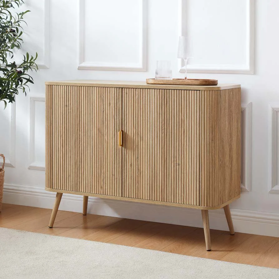Hattie 2 Door Sideboard - Light Wood
