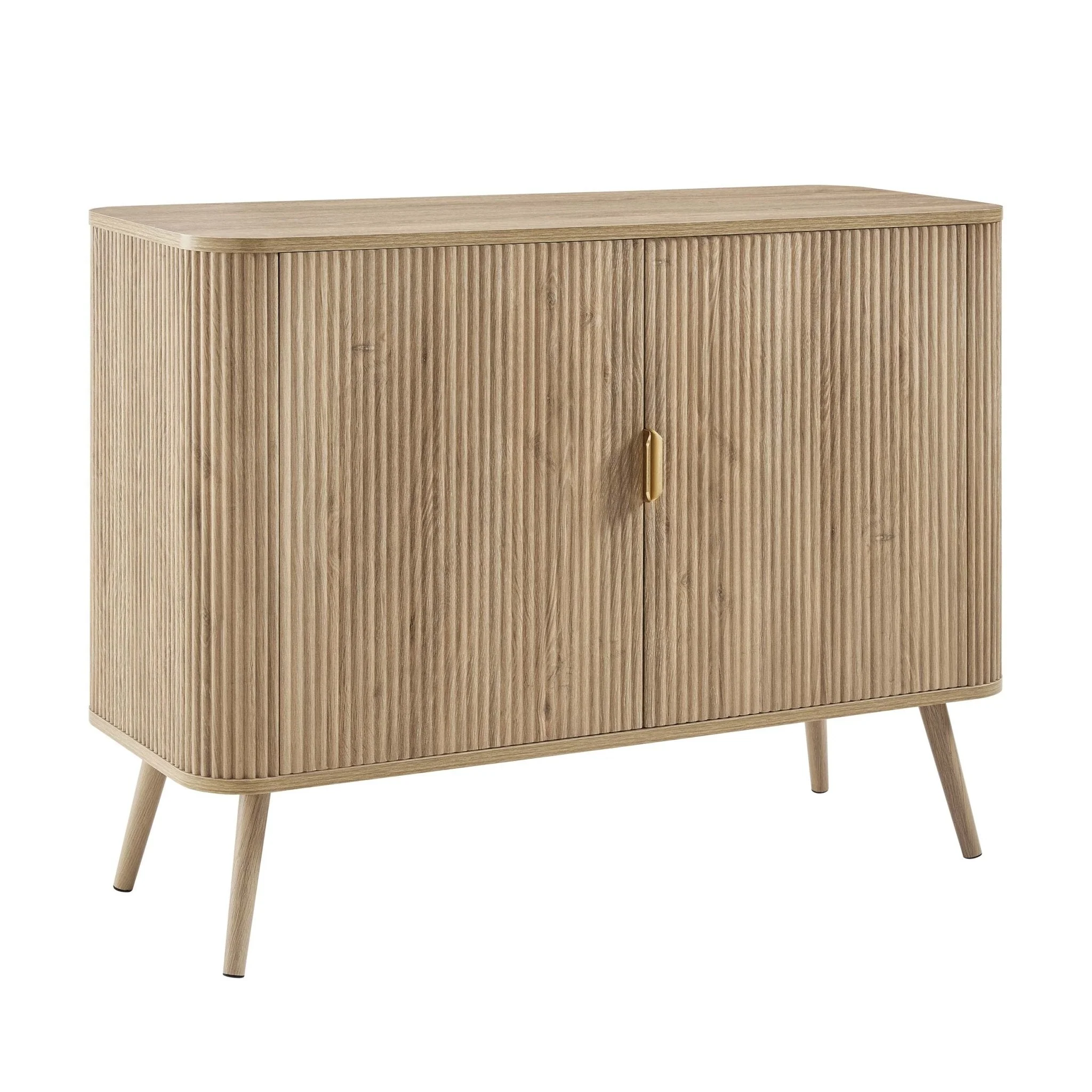 Hattie 2 Door Sideboard - Light Wood - Image 2