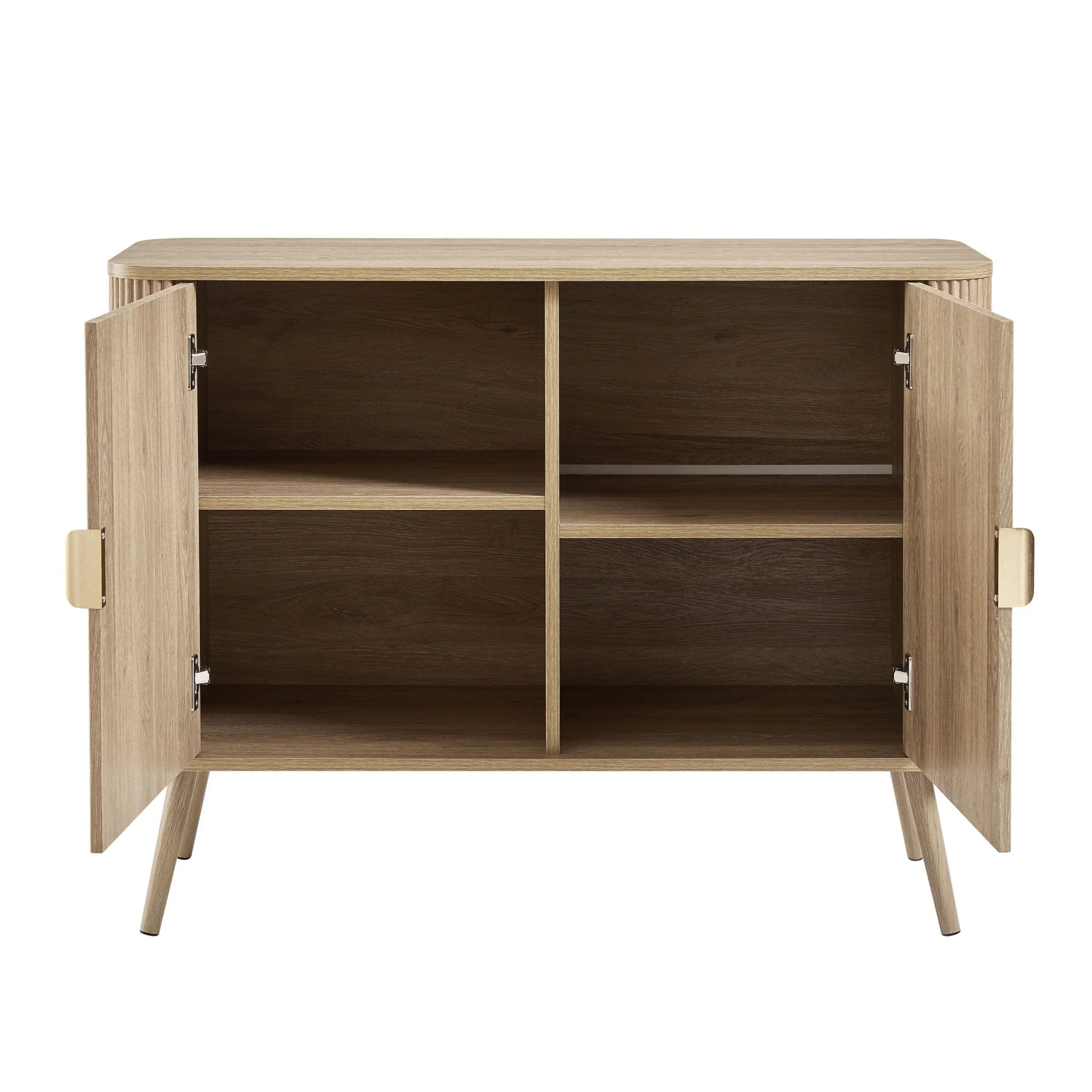 Hattie 2 Door Sideboard - Light Wood - Image 3