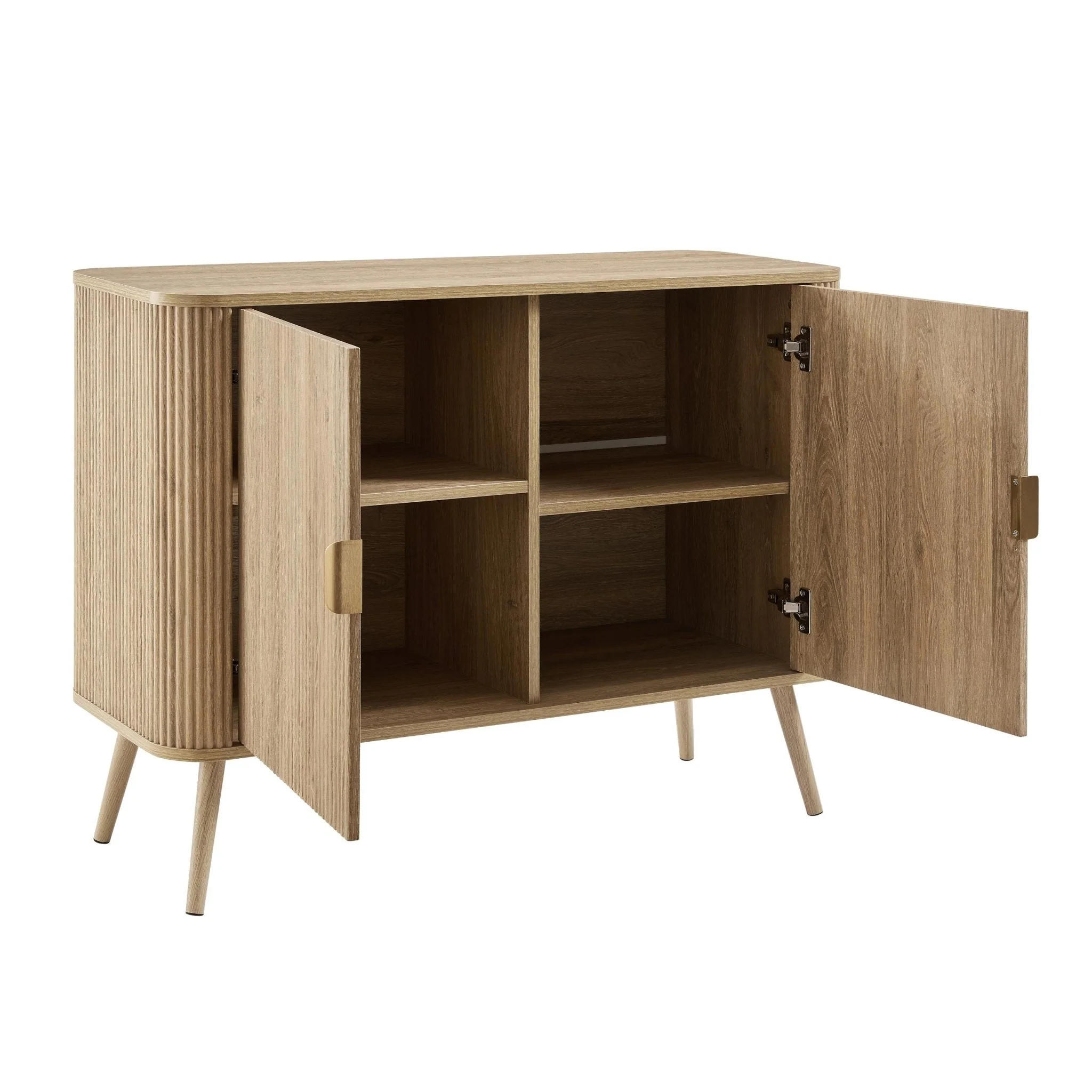 Hattie 2 Door Sideboard - Light Wood - Image 4