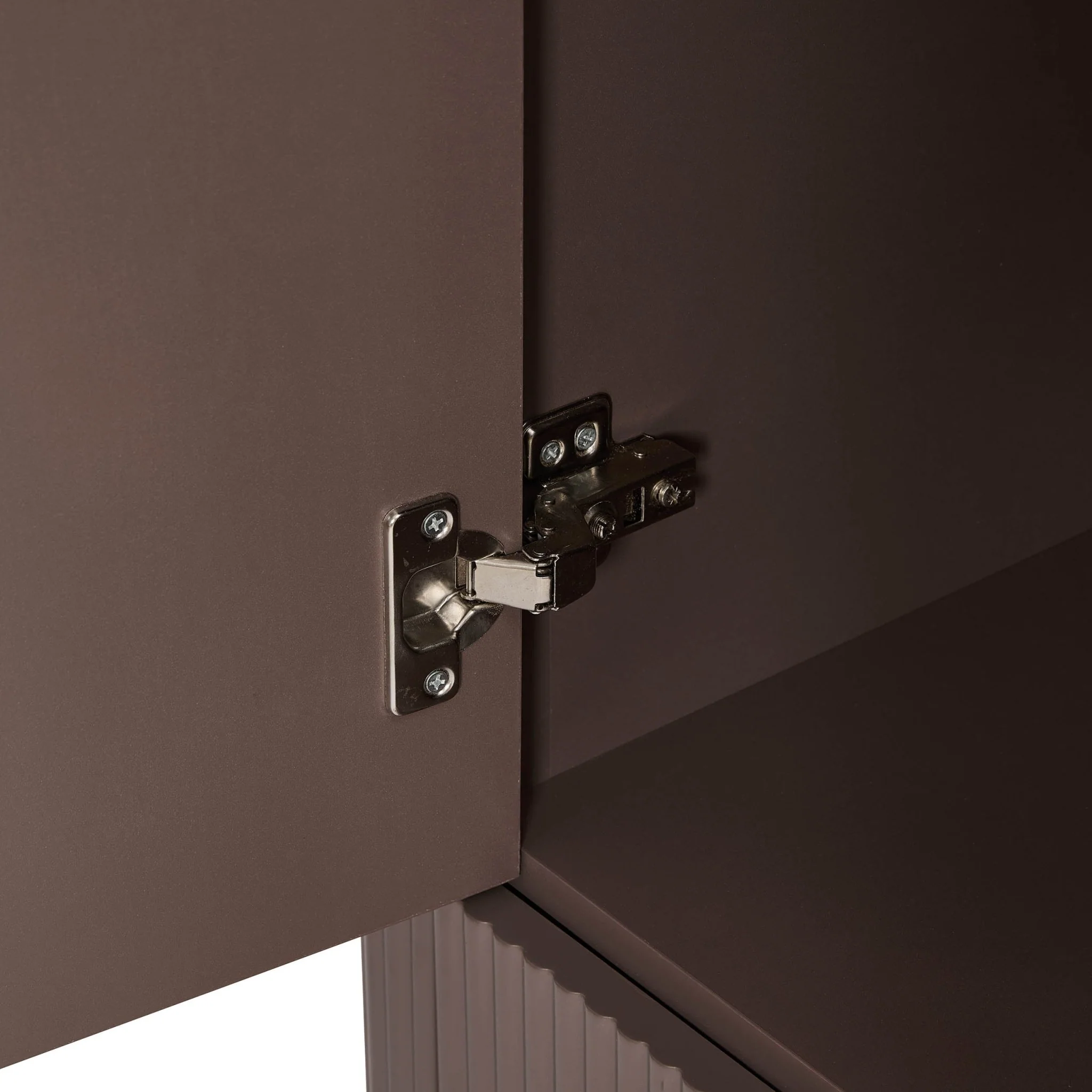 Hattie 2 Door Wardrobe with Drawer - Mocha - Image 7