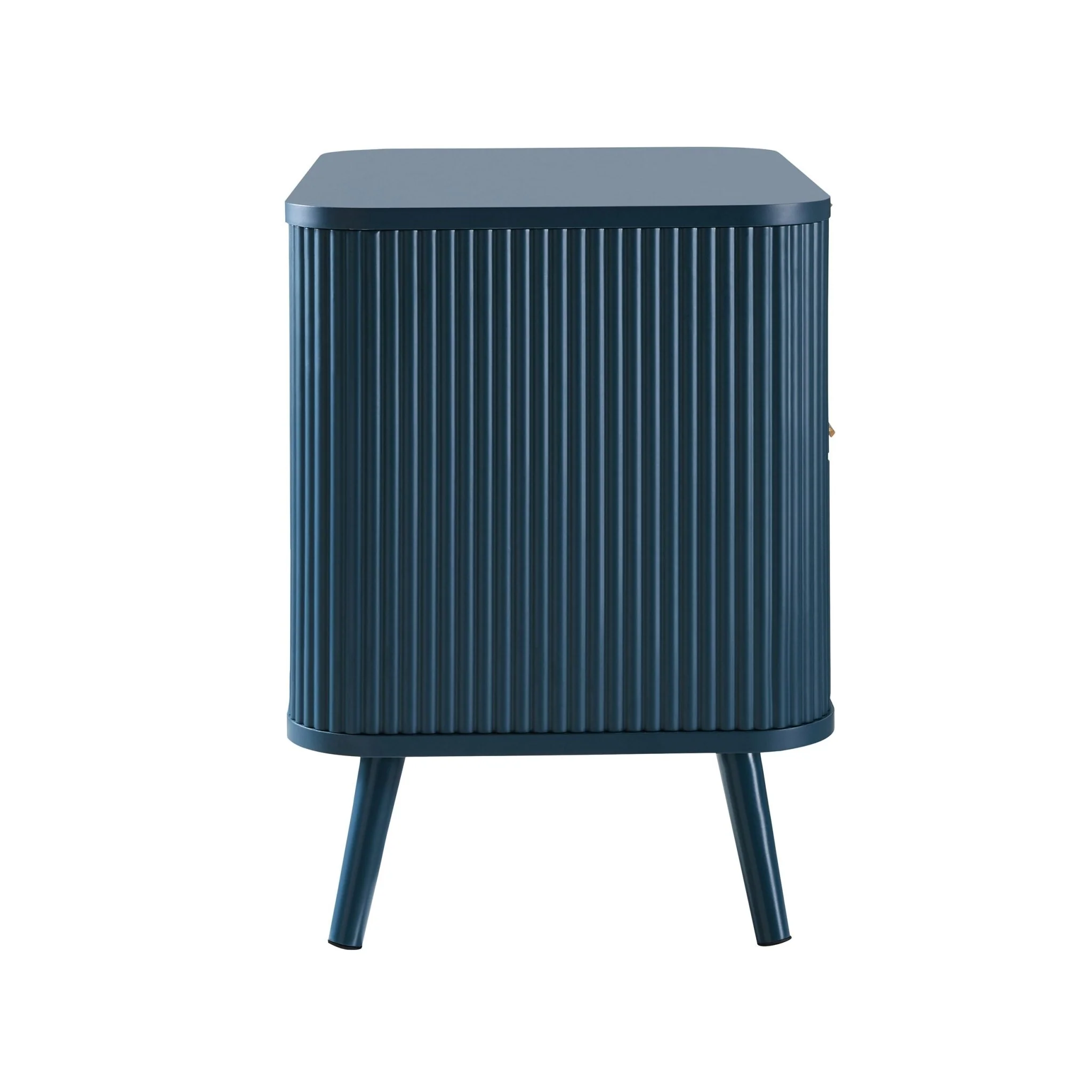 Hattie 2 Drawer Bedside Table - Teal - Image 7