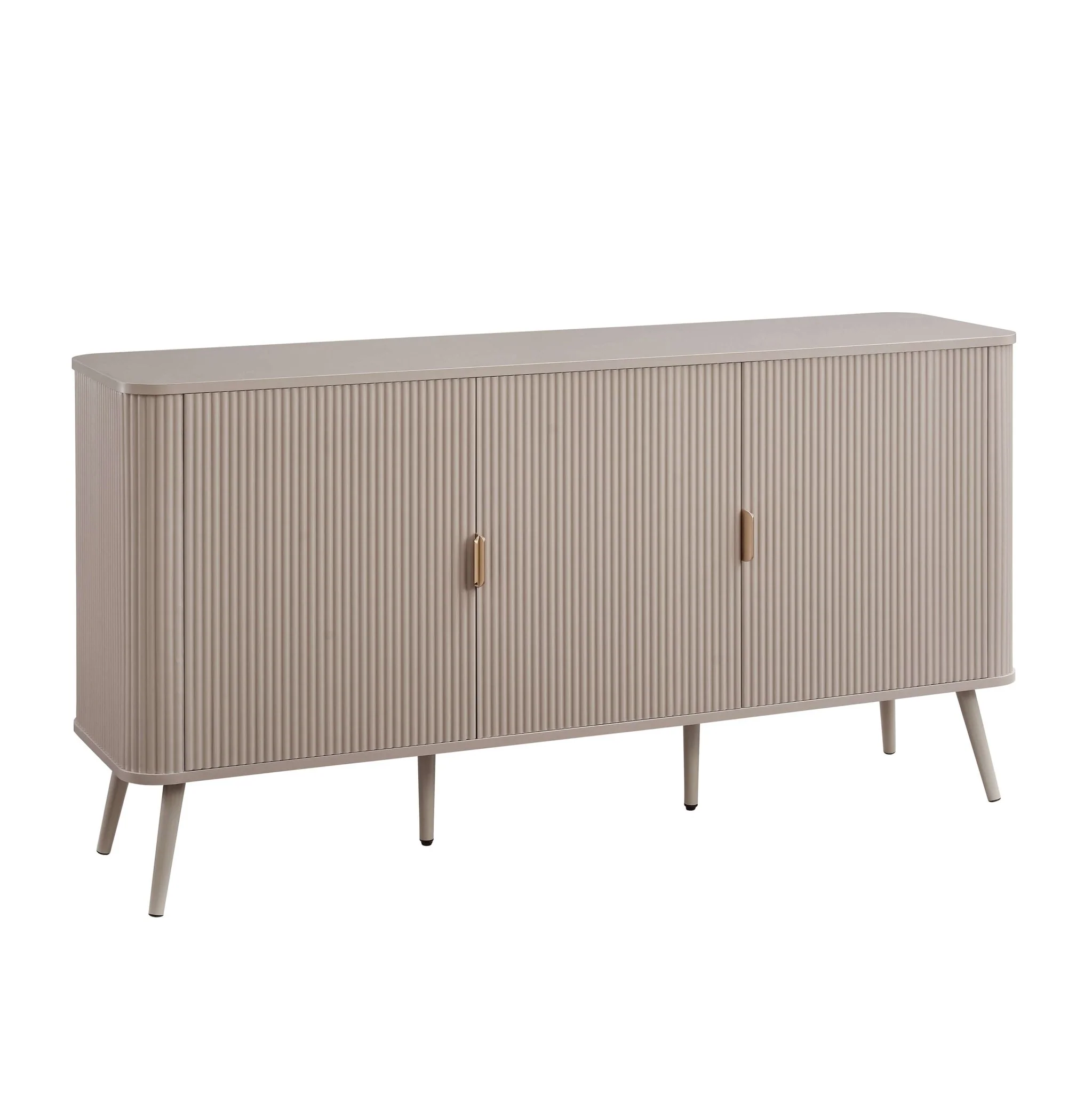 Hattie 3 Door Sideboard - Taupe - Image 3