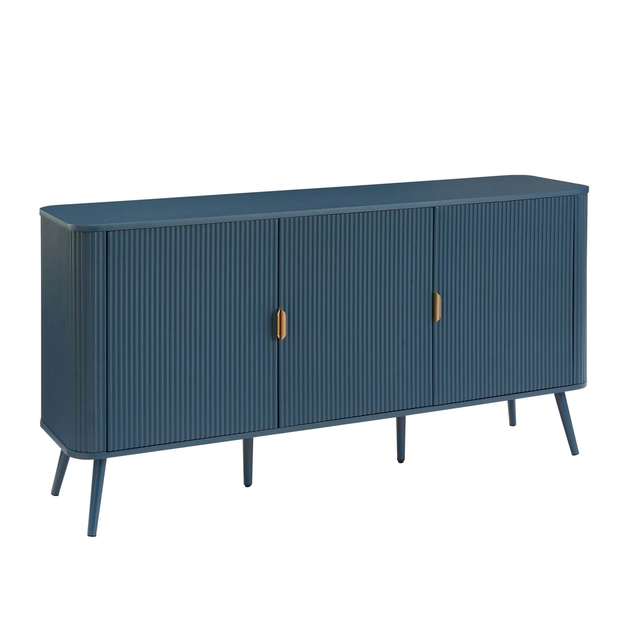 Hattie 3 Door Sideboard - Teal - Image 2