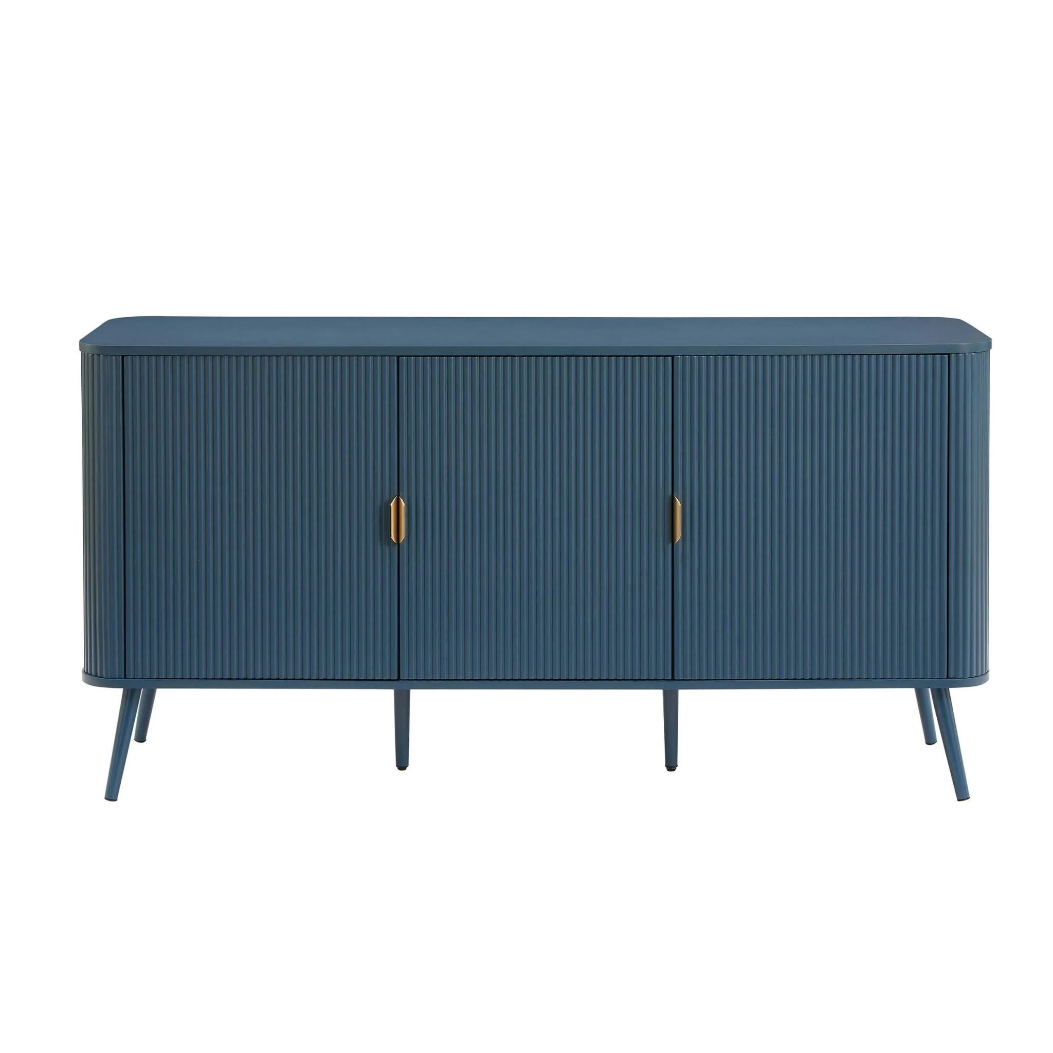 Hattie 3 Door Sideboard - Teal - Image 4