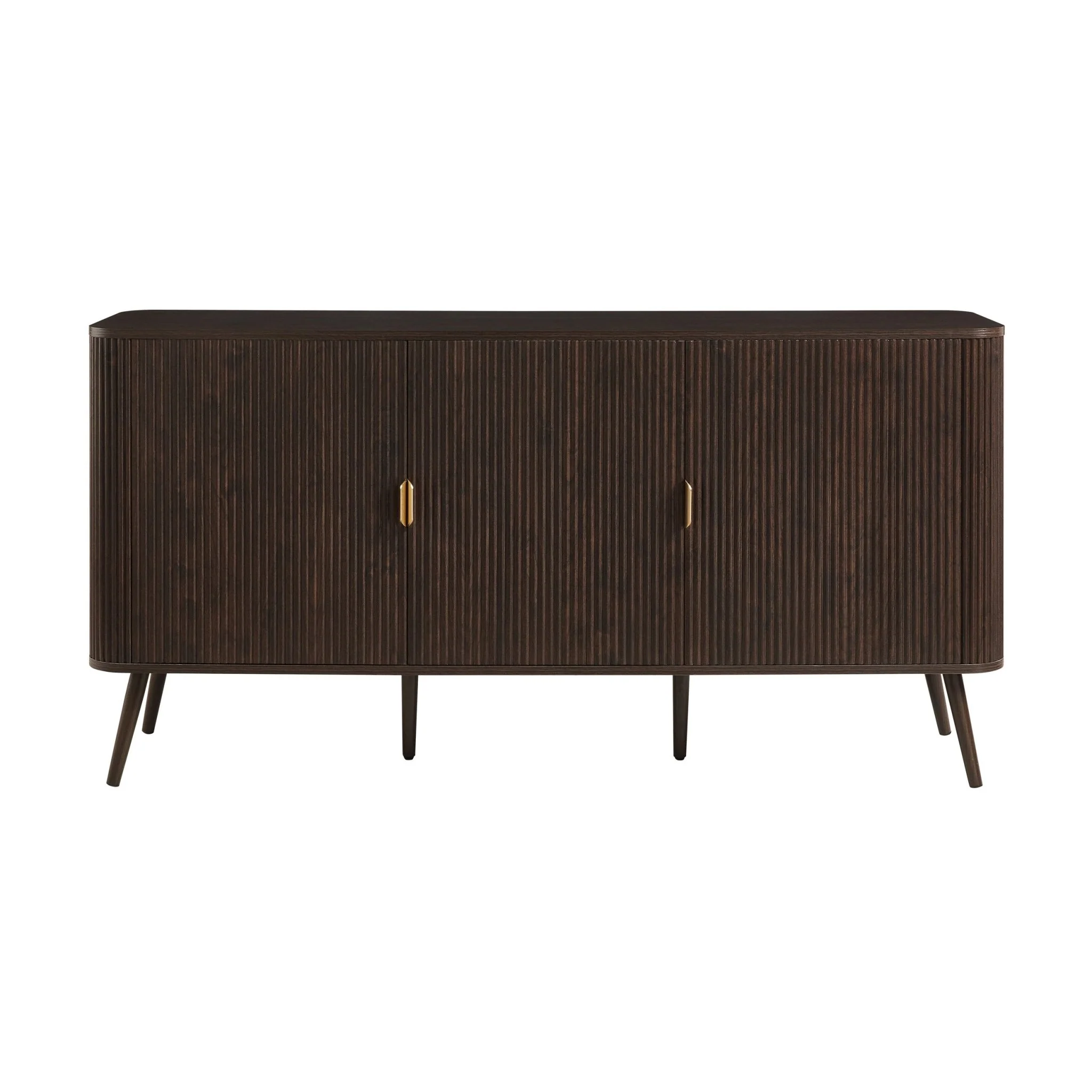 Hattie 3 Door Sideboard - Walnut - Image 2