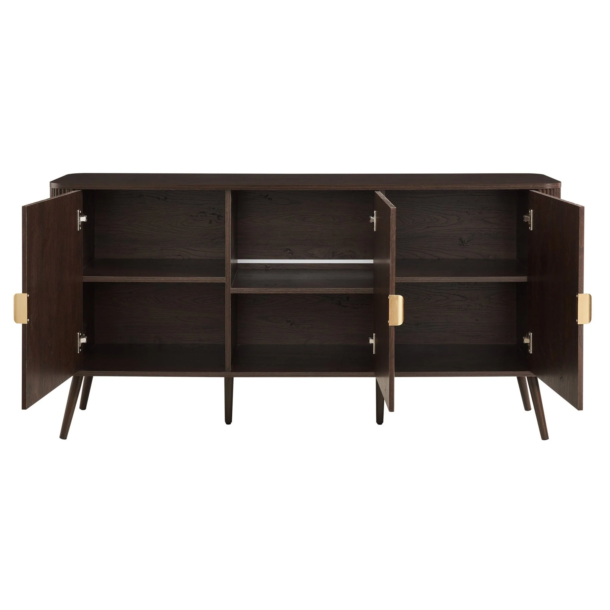 Hattie 3 Door Sideboard - Walnut - Image 3