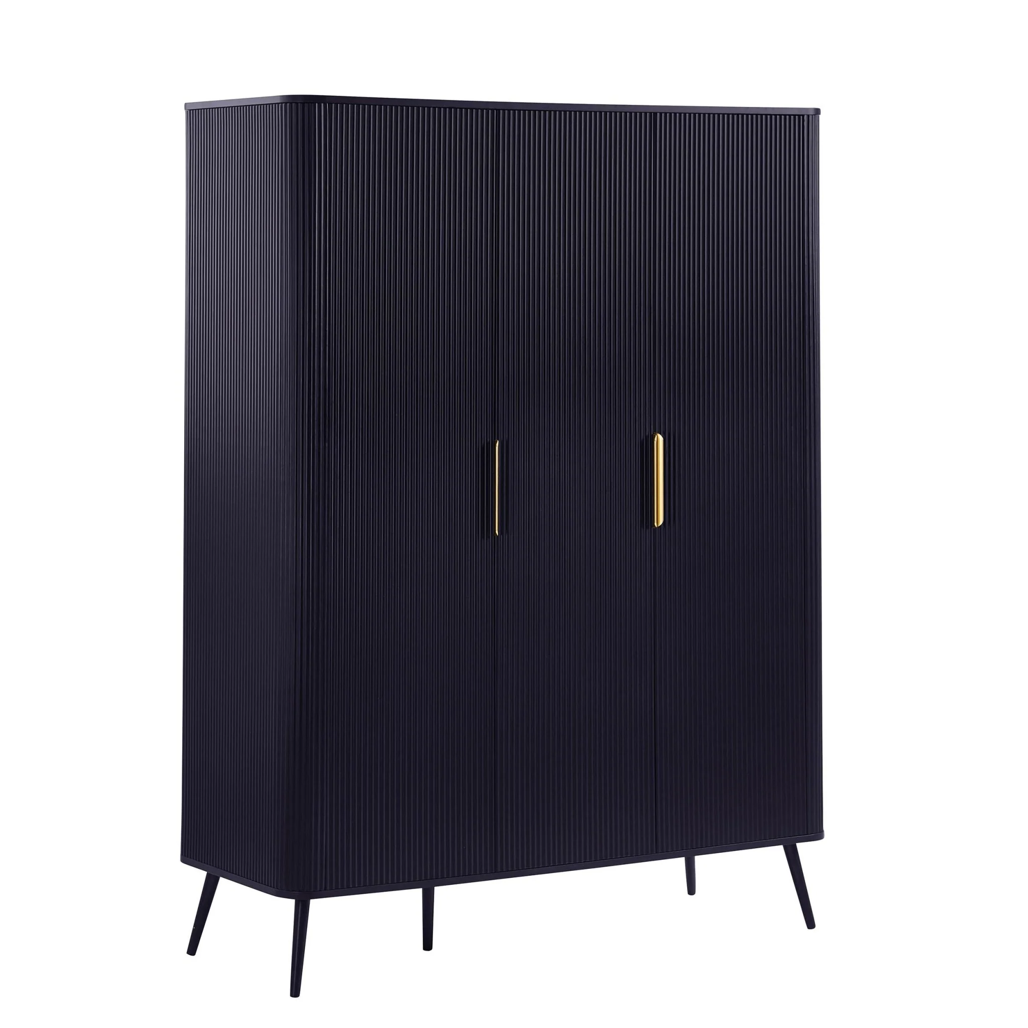 Hattie 3 Door Wardrobe - Midnight - Image 3